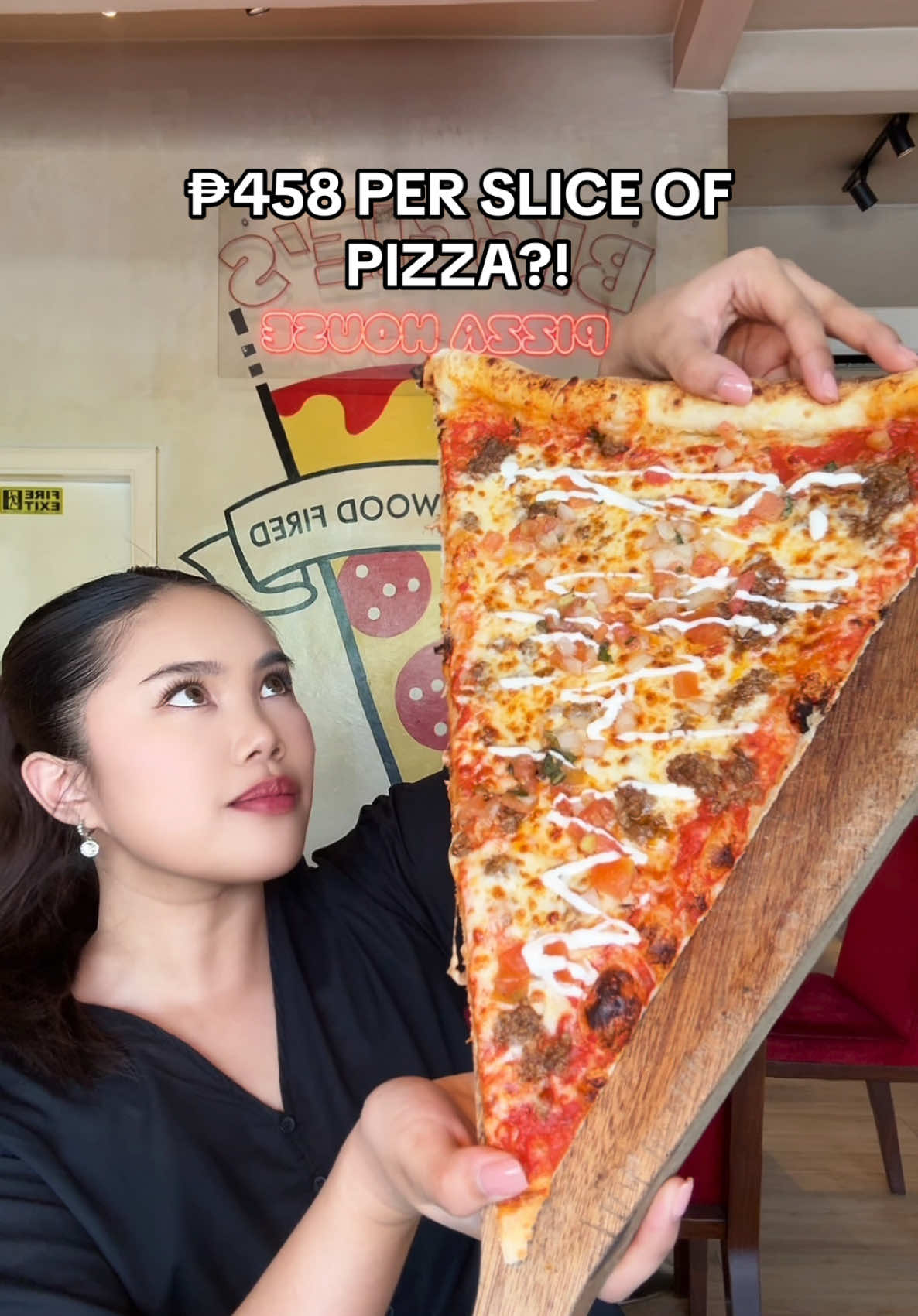 ₱458 per slice amp 📍Biggie's Pizza House 🗺️ Restituta Building Block 17, Lot 2, Meliton Avenue, Angeles, 2009 Pampanga  ⏰ 11am to 3am | Open Daily #BiggiesPizza #BiggiesPizzaHouse #AngelesCity #Pampanga #PampangaFoodtrip #PampangaRestaurant #Fyp 