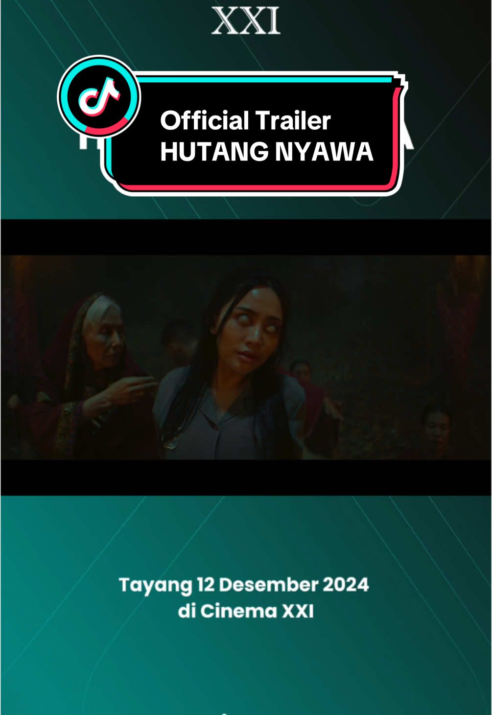 OFFICIAL TRAILER HUTANG NYAWA Erwina (Taskya Namya) terpaksa harus bekerja di Pabrik batik Gemah Ripah untuk bisa membayar hutang keluarganya. Ternyata pabrik ini menyimpan banyak rahasia yang berujung kematian.   Hutang Nyawa 12 Desember 2024 di Cinema XXI! #FixASIK #NontonASIKdiXXI #semuabisaditiktok #tiktoktainment #HutangNyawa 