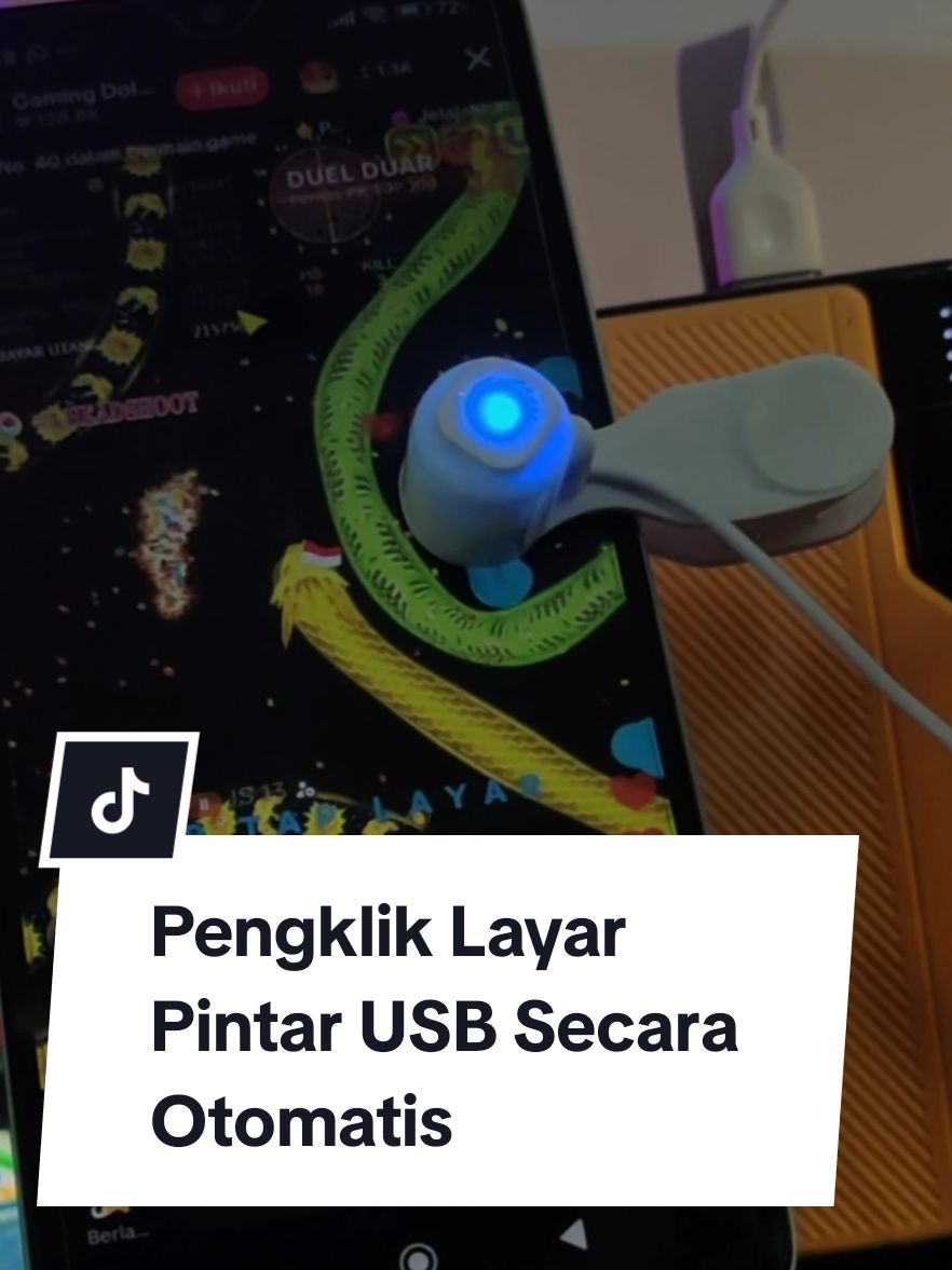 Pengklik Layar Pintar USB Secara Otomatis  #pengkliklayarotomatis #konten #viral 