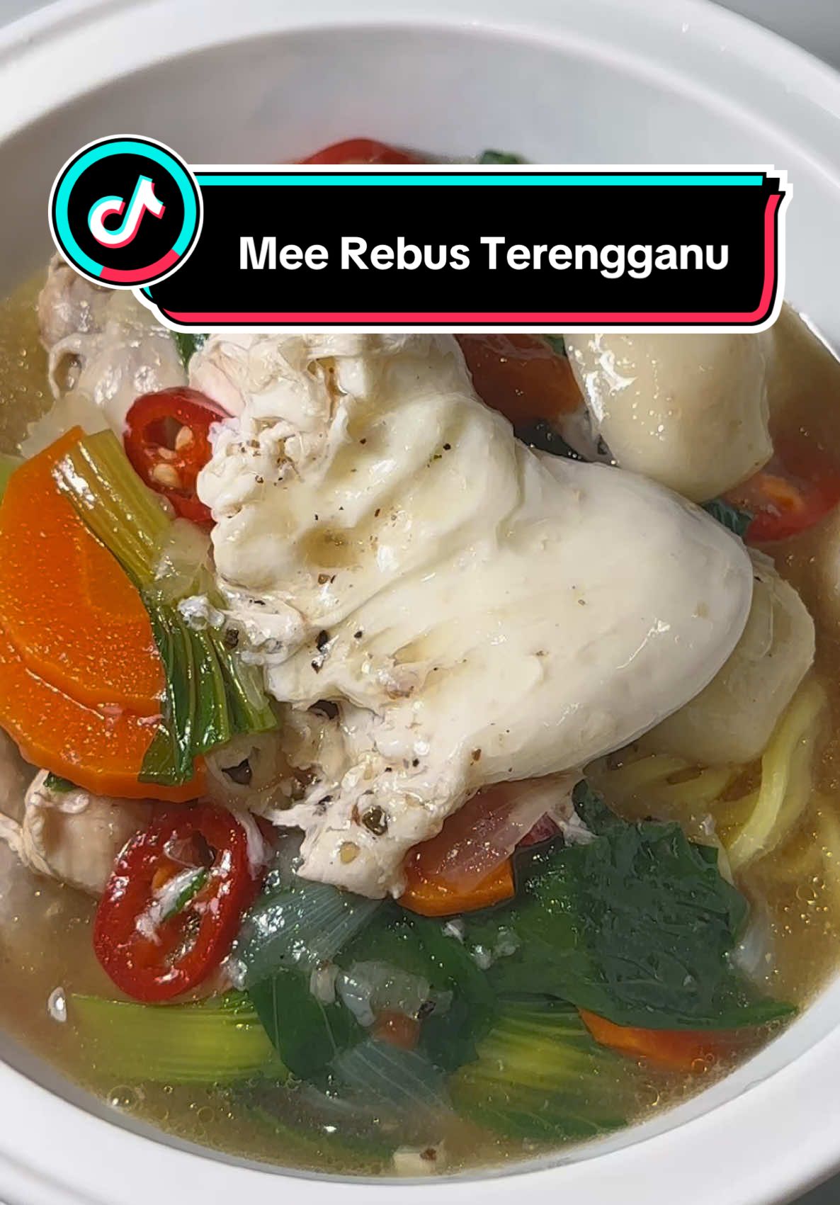 Mee Rebus Terengganu ni dapat makan musim hujan gini fuh nikmat! 🤤 #MYFoodie #tiktokchef #fypシ #fypシ゚viral #resepisimple 