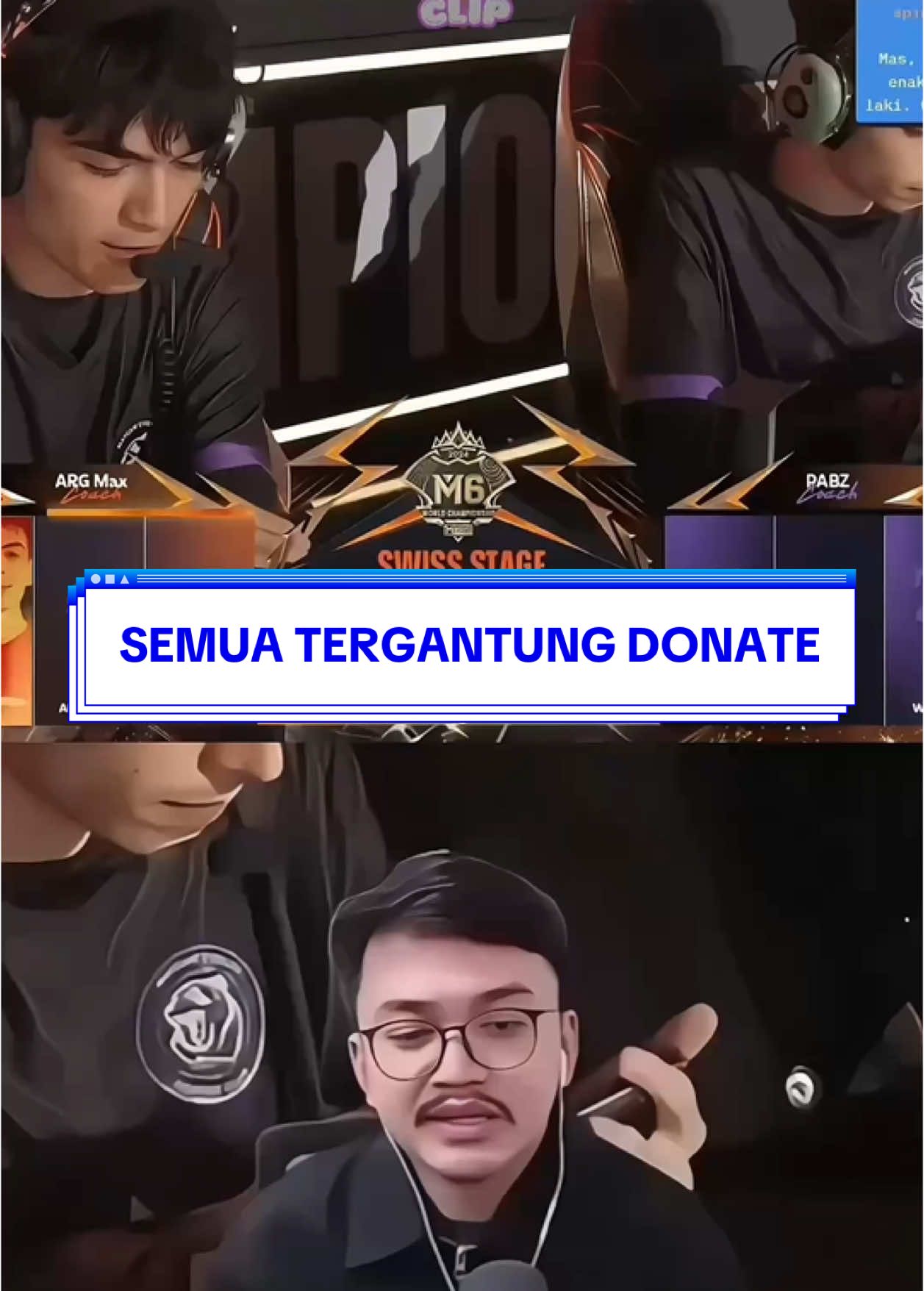 Jawabannya tergantung dari nilai donate ygy wkwk @ade #clip #balabalaesport #fyp #set1awanade #piwerade #mlbb #mobilelegends #mobilelegends_id #mobilelegendsbangbang #mplindonesia #m6worldchampionship #m6nyalaindonesia 