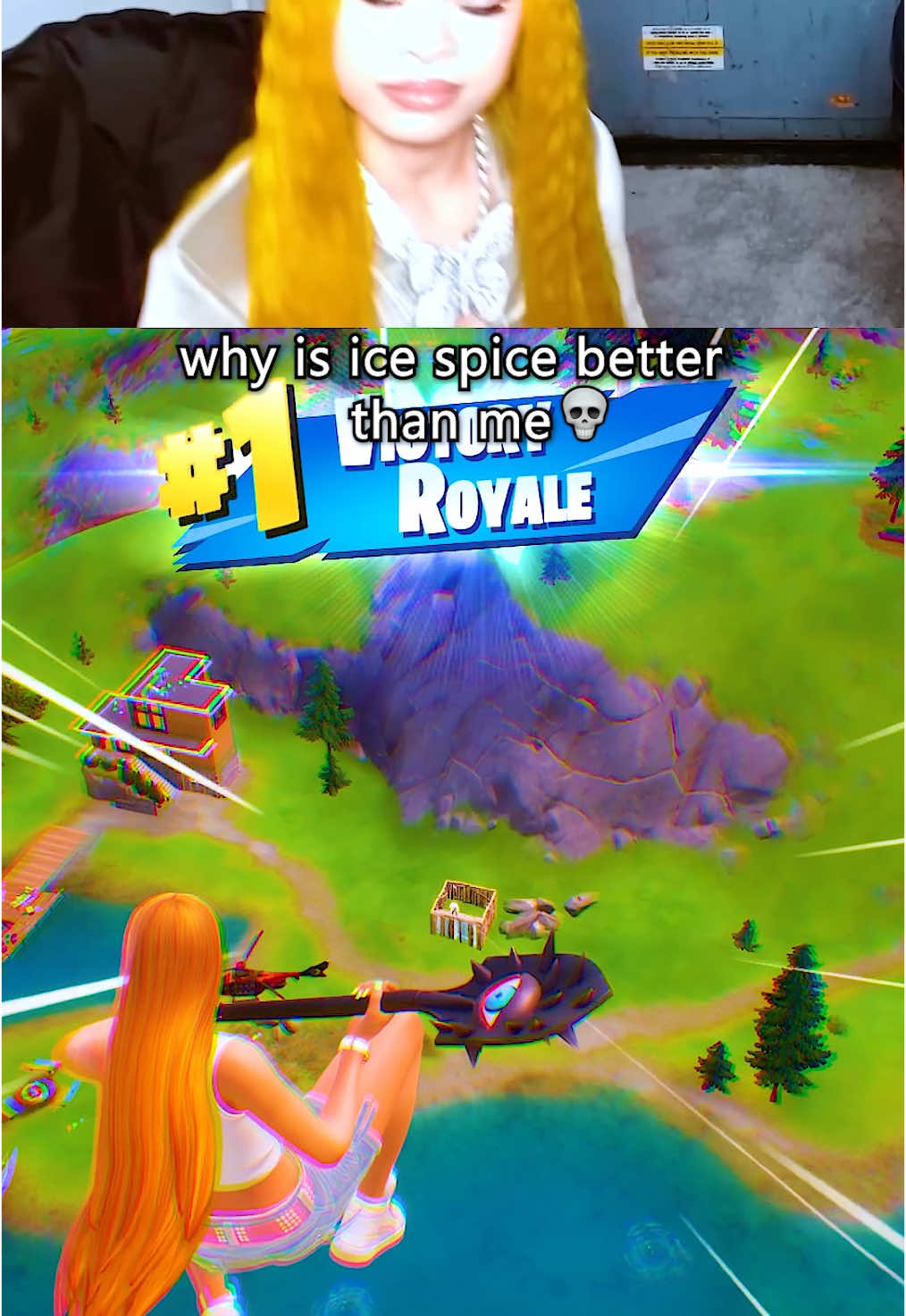 Ice spice is crazy bro 💀#fyp #fortnite #finzy #gaming 