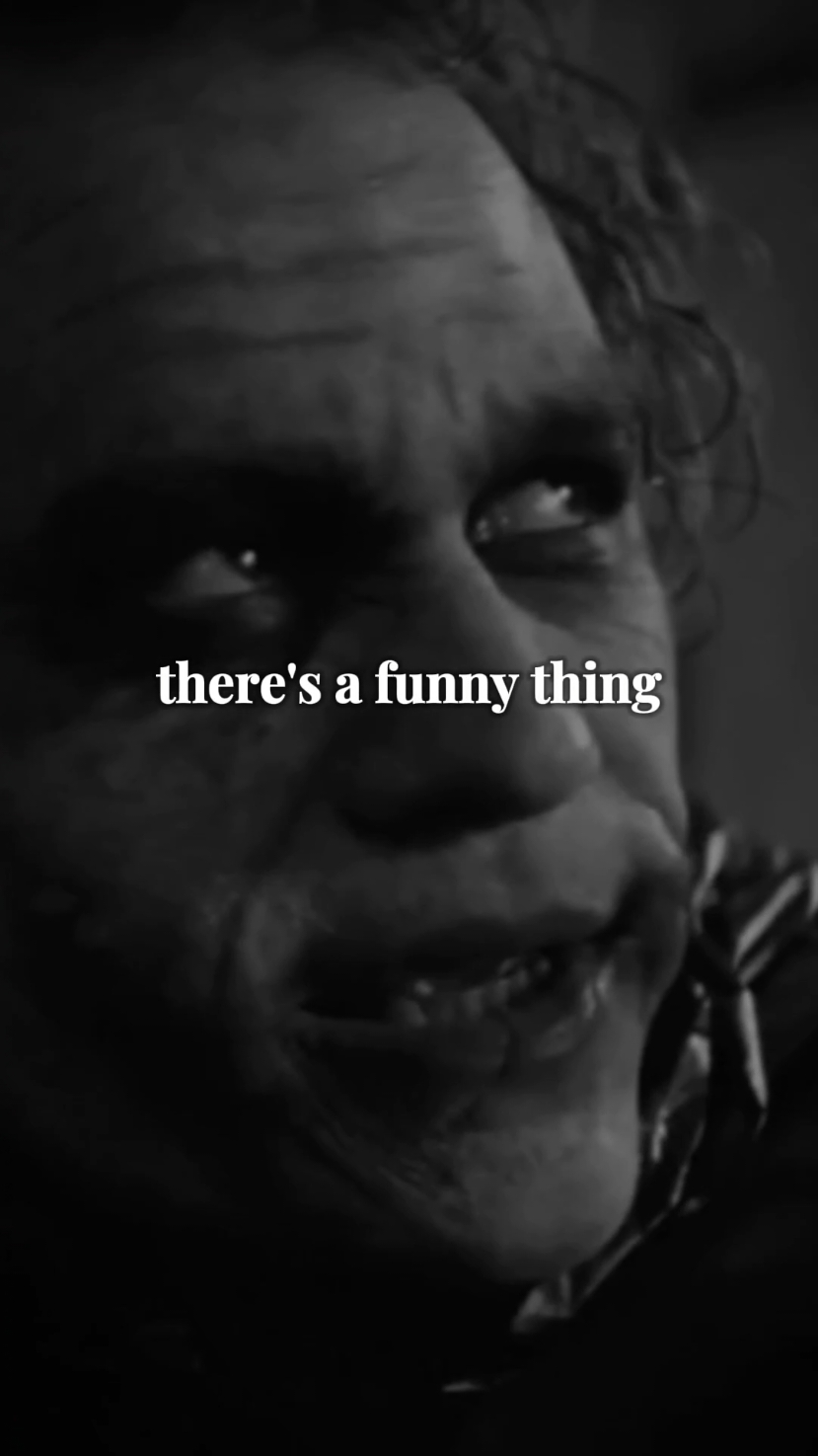 There is funny thing about life.. #joker #jokerquotes #lifelessons #powerfulquotes #quotesthathitdifferent #inspirationalquotes #motivationalvideo #inspirationalquotes 