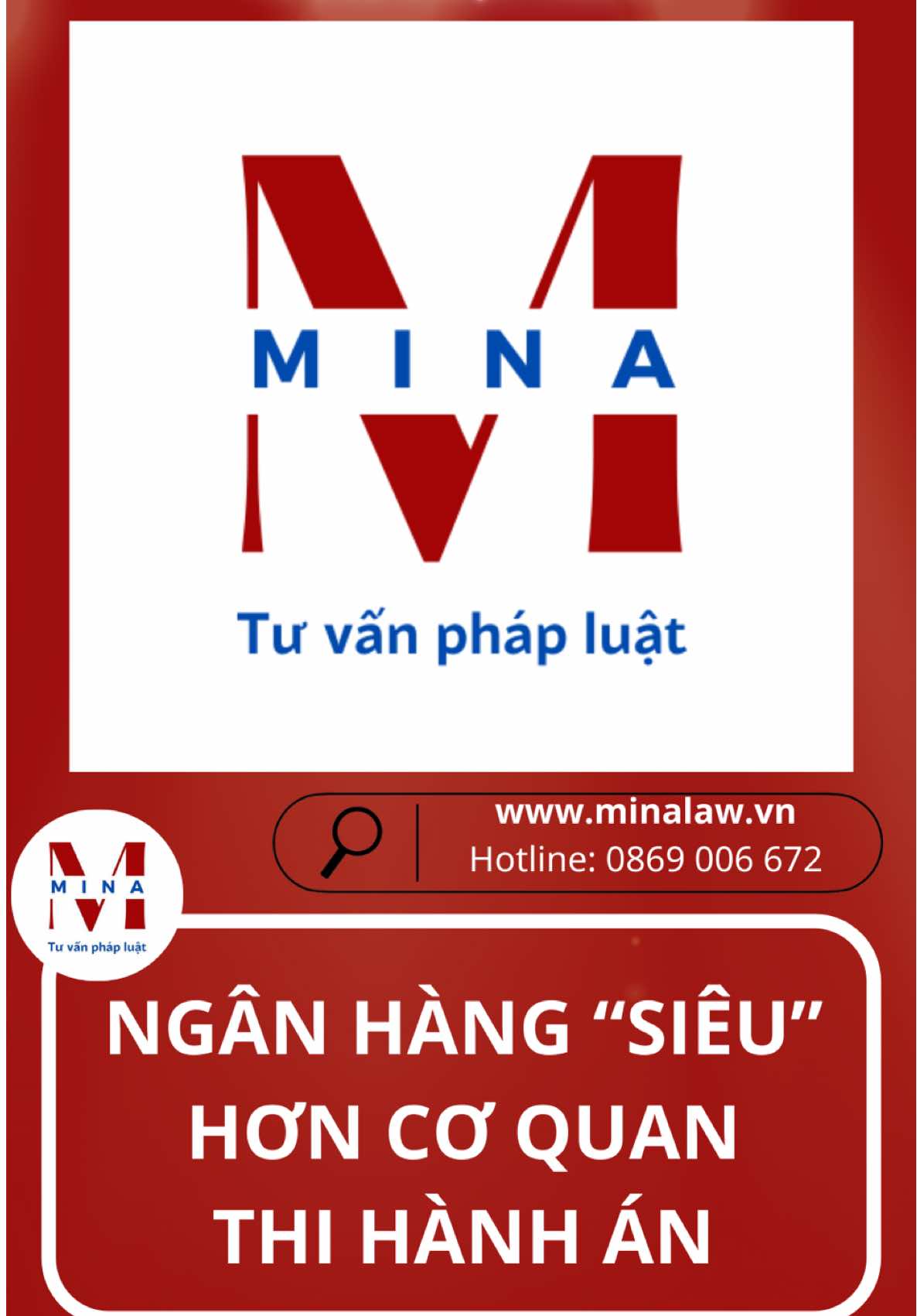 Ngân hàng siêu hơn cơ quan thi hành án #minalaw #joycenguyen #congty #khoinghiep #hinhsu 