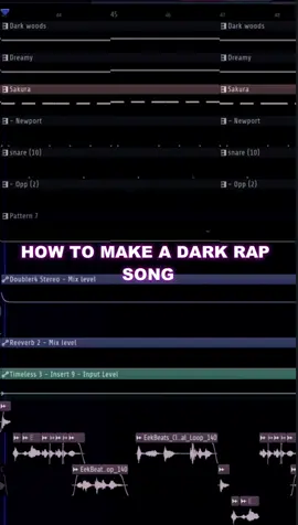 HOW TO MAKE A DARK RAP SONG! 