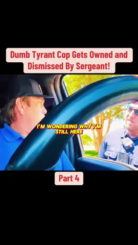 Dumb Tyrant Cop Gets Owned and Dismissed By Sergeant! #cops #copsoftiktok #law #audit #officer #usa🇺🇸 #viral_video #fyp #trendingvideo 