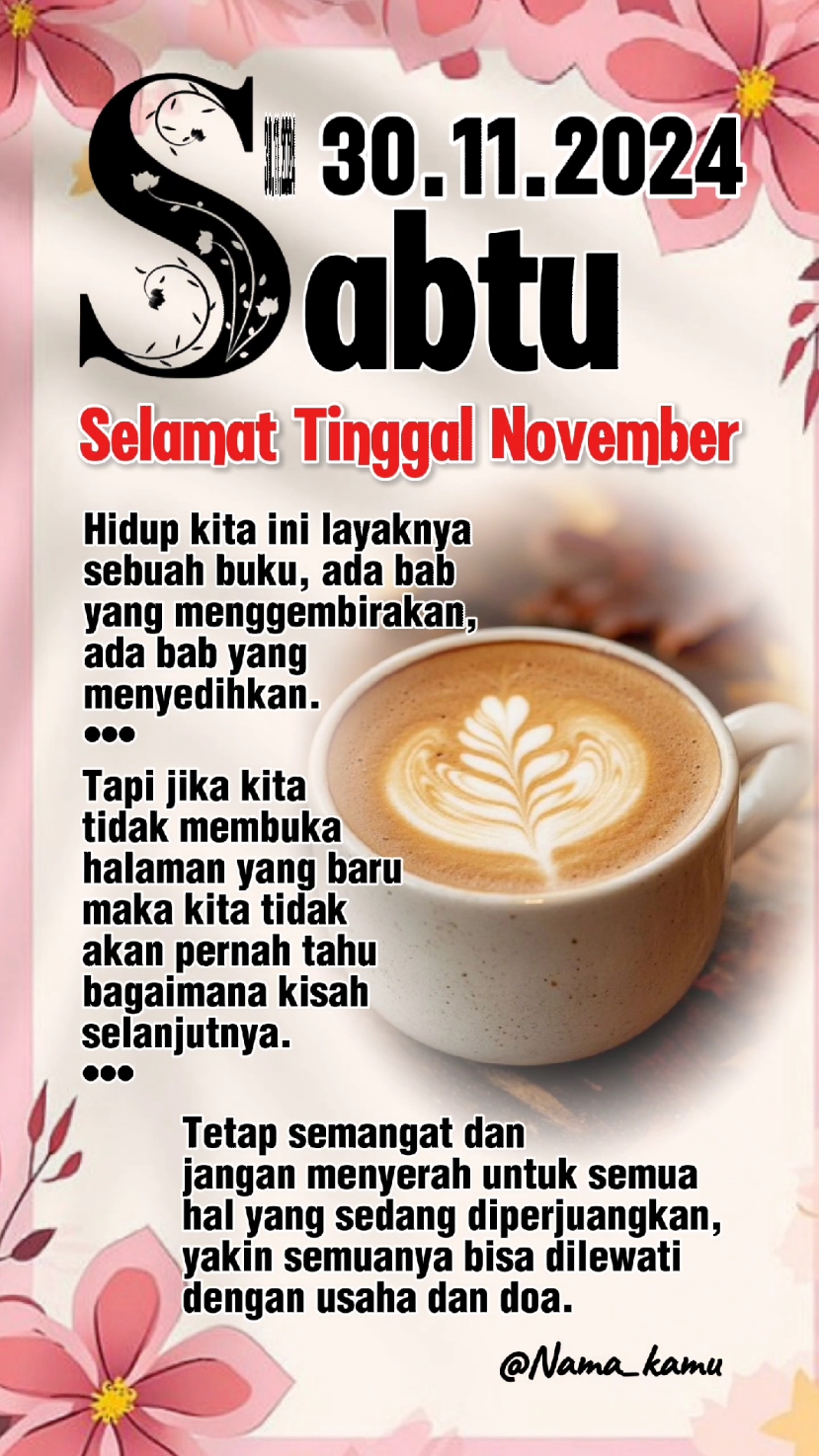 Selamat Tinggal November 2024 . . . . #goodbyenovember #welcomedesember #templatecapcut #template #fypシ #30november2024 #fypdong #motivasi #storywa #dedikawan #CapCut