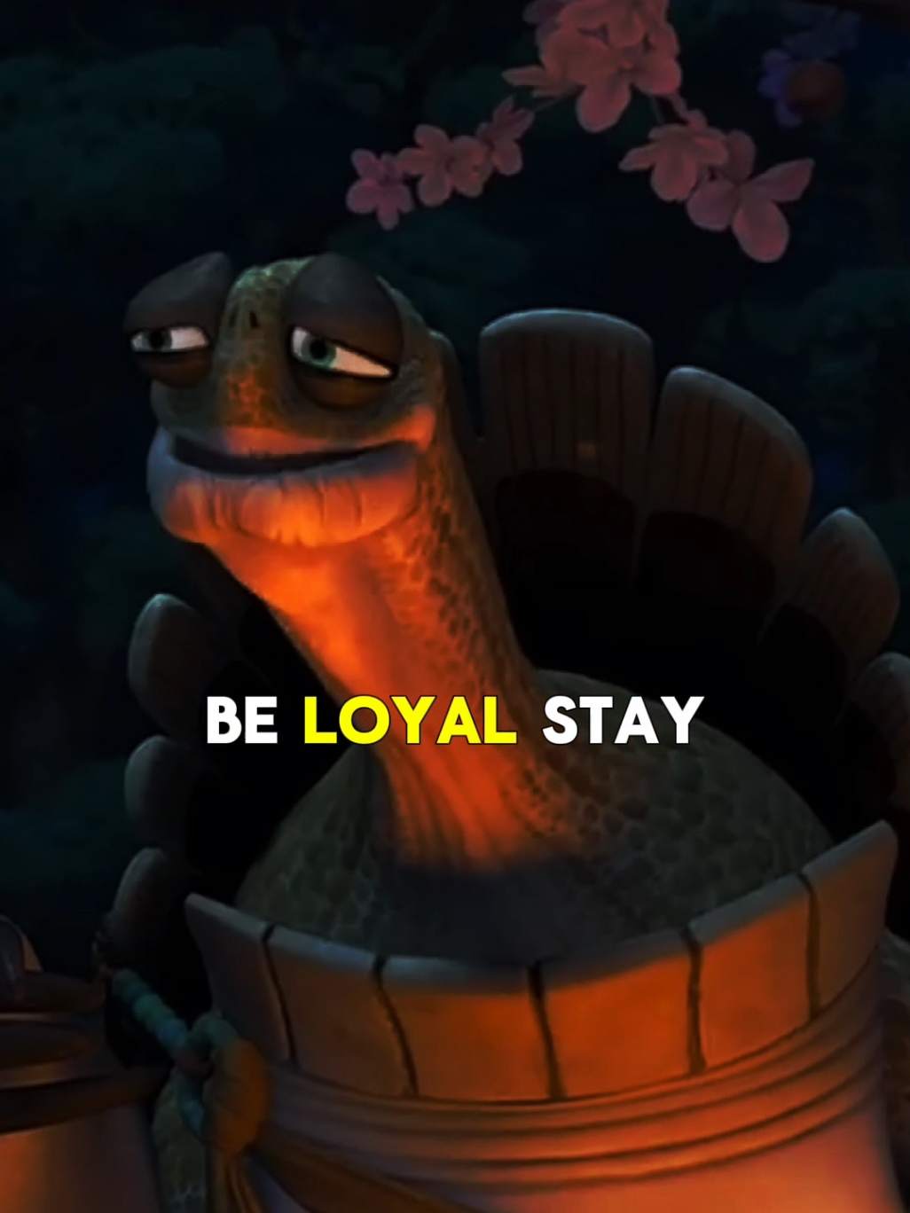 oogway best advice .  .  .  #oogwayspeech #oogwayquotes #oogway #mindsetmotivation #oogwaythought #rules 