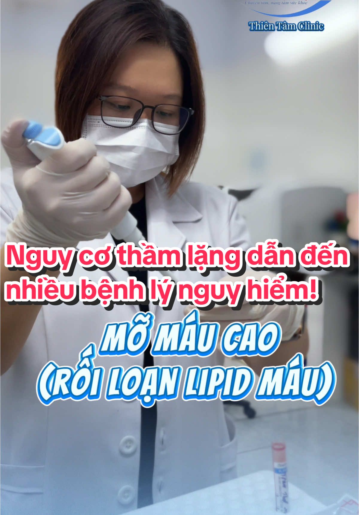 💥MỠ MÁU CAO – nguy cơ thầm lặng dẫn đến nhồi máu cơ tim, đột quỵ và xơ vữa động mạch! Bạn có biết, chỉ số LDL trên 4,1 mmol/L hoặc triglyceride trên 2,3 mmol/L là dấu hiệu cảnh báo? Đừng để tình trạng này âm thầm đe dọa sức khỏe của bạn. Ăn uống lành mạnh, vận động thường xuyên và kiểm tra mỡ máu định kỳ là cách tốt nhất để bảo vệ tim mạch. Đến Phòng khám đa khoa Thiên Tâm ngay hôm nay để xét nghiệm và nhận tư vấn từ chuyên gia. Sức khỏe của bạn đáng được quan tâm! Phòng khám đa khoa Thiên Tâm🩺 chuyên tâm, nâng tầm sức khoẻ! #pkdkthientamhaugiang #tiktoktrending #xuhuong #LearnOnTikTok #longervideos #songkhoe247 #suckhoe #momaucao #roiloanlipid #dotquy #nhoimaucotim #timmach