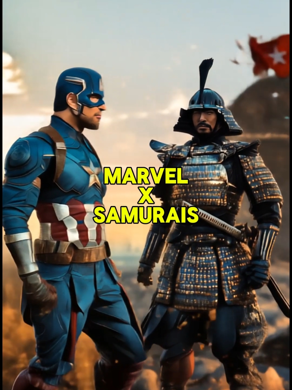 MARVEL X SAMURAIS 💀 #marvelstudios #samurai #midjourney #midjourneyart