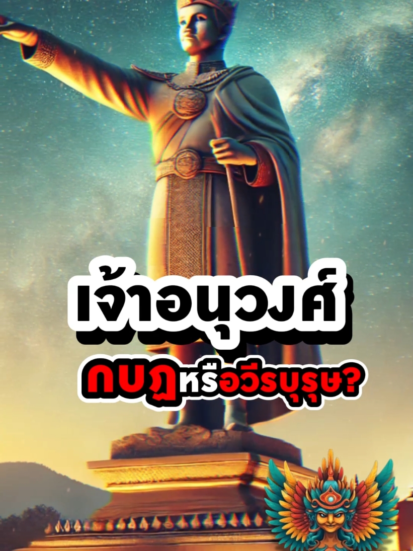 จากกบฏสู่วีรบุรุษ? เปิดมุมมองใหม่ #เจ้าอนุวงศ์ #ประวัติศาสตร์ลาวไทย #ความสัมพันธ์ไทยลาว #ล้านช้าง 