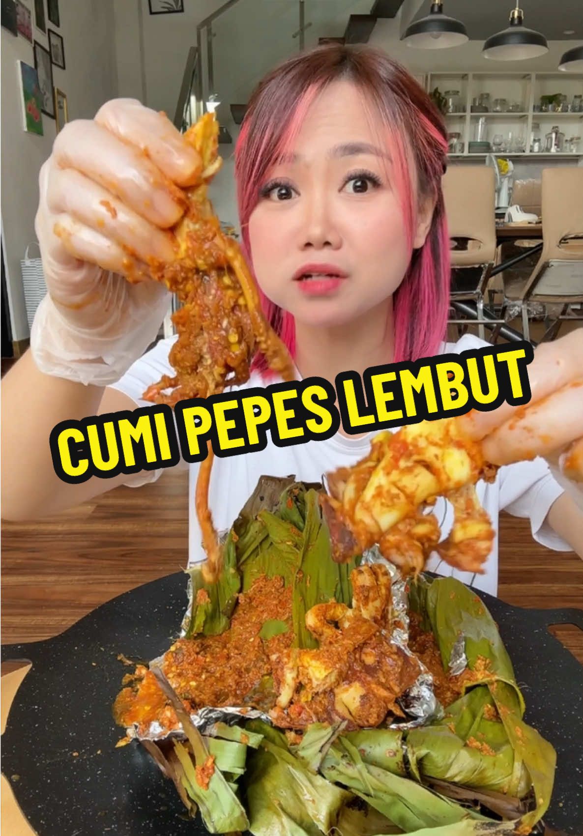 Cumi di pepes ternyata lembut lho😧 #longervideos #serunyakuliner #serunyaliburan #garagaragina #mito #MITOAI-FRYERAF6 #AIRFRYERPINTAR #AIRFRYERCANGGIH #MITOAIRFRYER #MITOAI-FRYER #airfyer AI-FRYER AF6 @Mito 