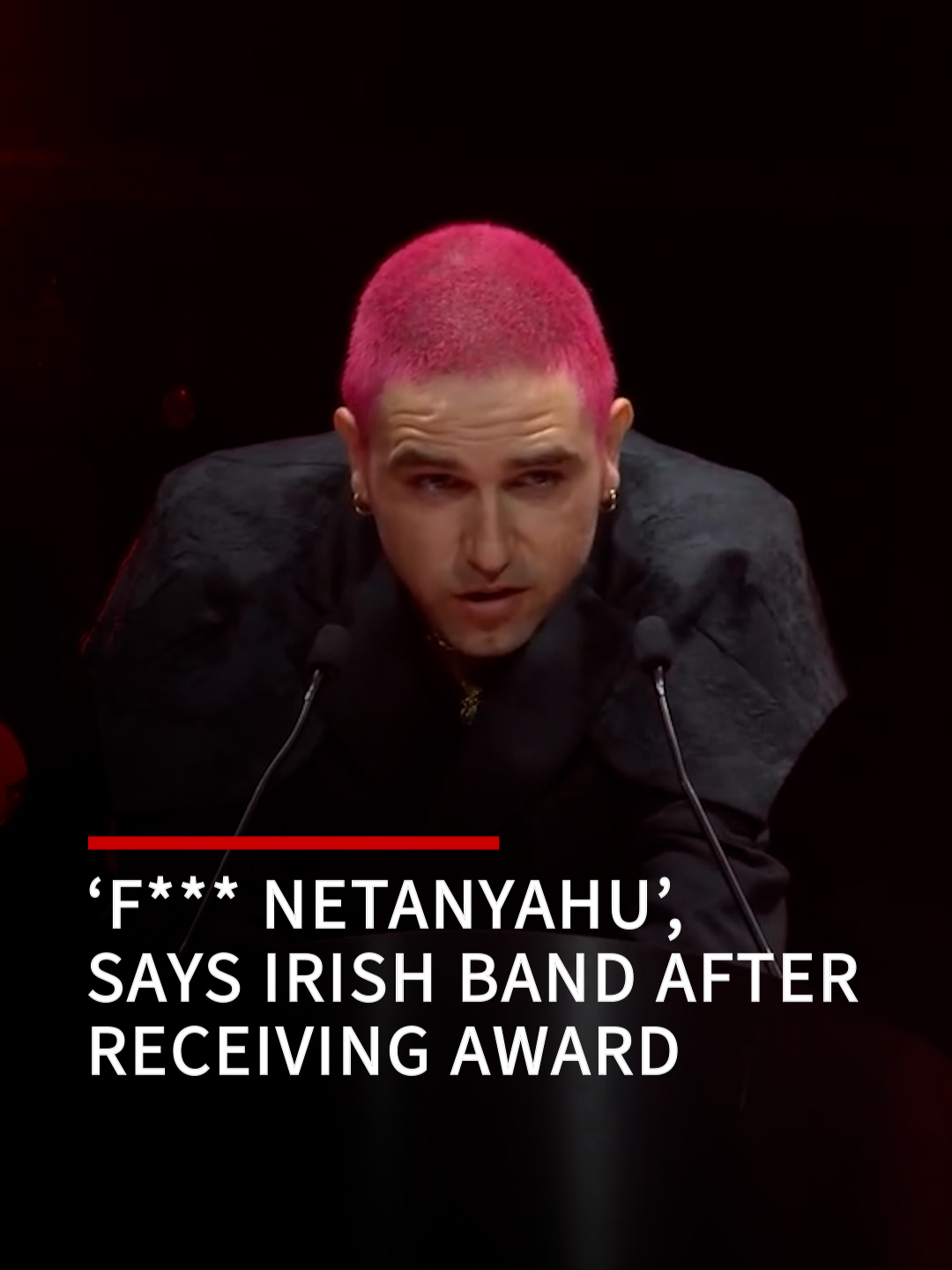 ‘F*** Netanyahu’, says Irish band Fontaines DC at Rolling Stones awards Irish band Fontaines DC used their platform after winning a Rolling Stone best album award to call for a 'free Palestine'. The band's guitarist Carlos O'Connell criticised artists at the star-studded ceremony in London by expressing his surprise that he was the only person to mention Palestine that night, before ending with 'f*** [Israeli Prime Minister] Netanyahu and f*** Zionism'.