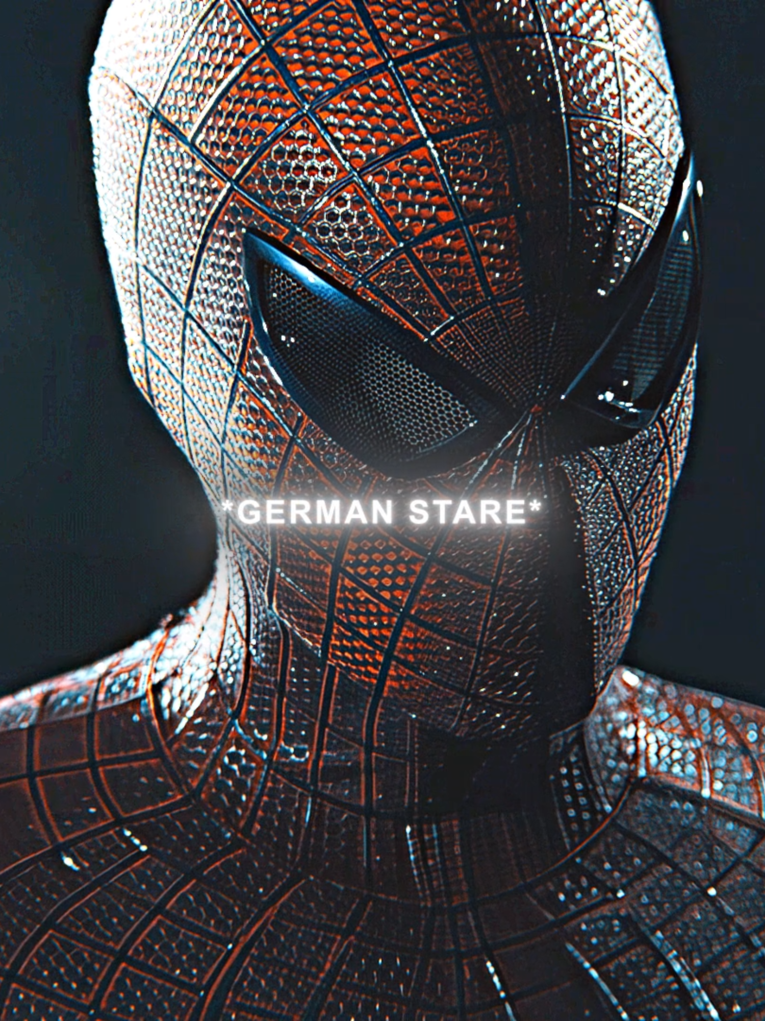 bro did the german stare #spiderman #edit #marvel #film #movieedit #amazingspiderman #andrewgarfield