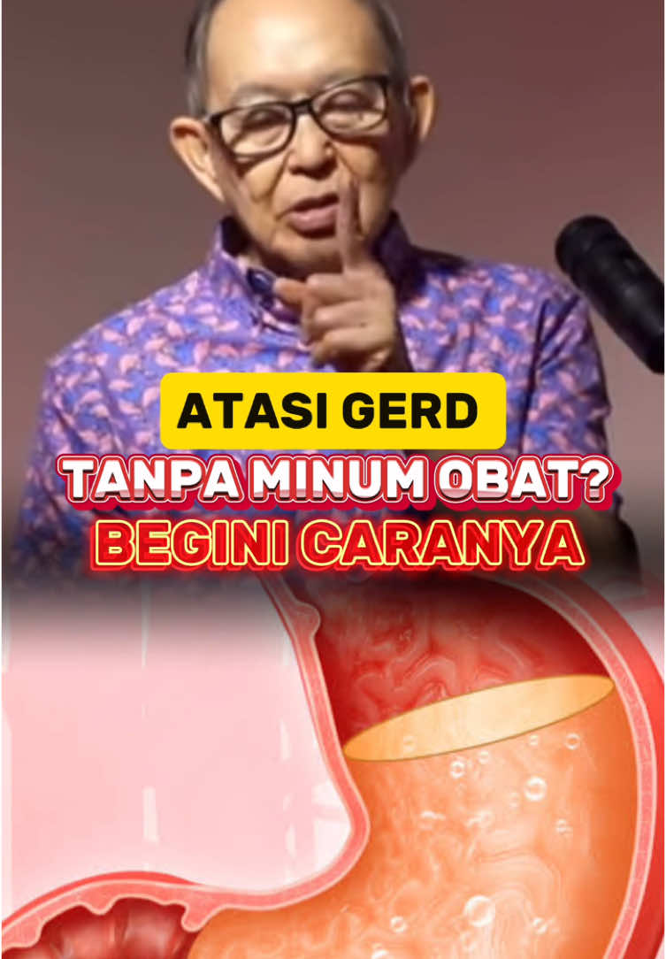 Atasi gerd tanpa minum obat? #gerd #aslam #asamlambung #penyebabaslam #atasigerd #lambungsehat #infokesehatan #kesehatanpenting 