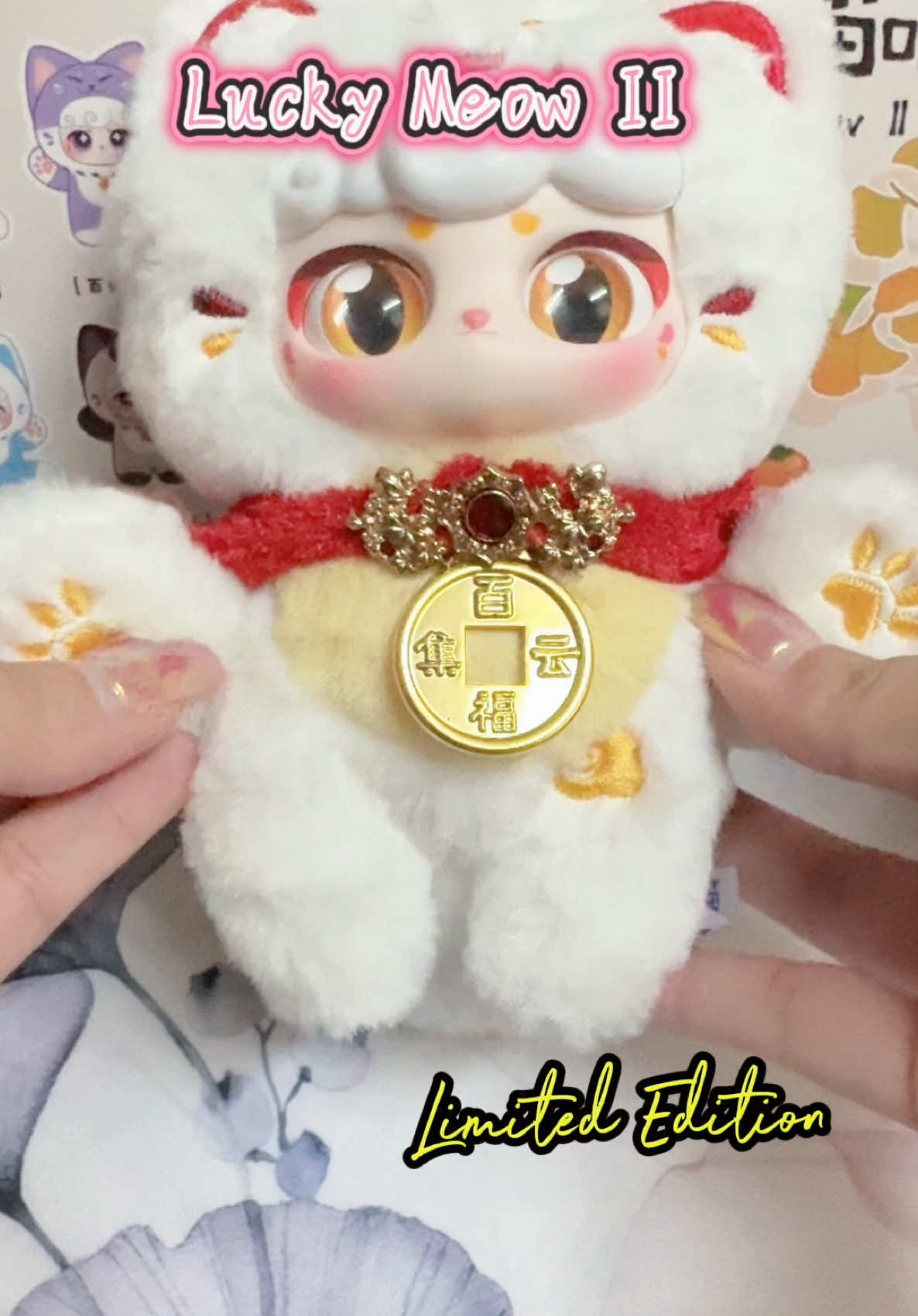 Random Blindbox “ LUCKY MEOW II “  จุ่มน้องแมวสายมู 🤣 #luckymeow #blindbox #กล่องสุ่ม #จุ่มวันละนิดจิตแจ่มใส #แมวนำโชค #แมวน่ารัก 