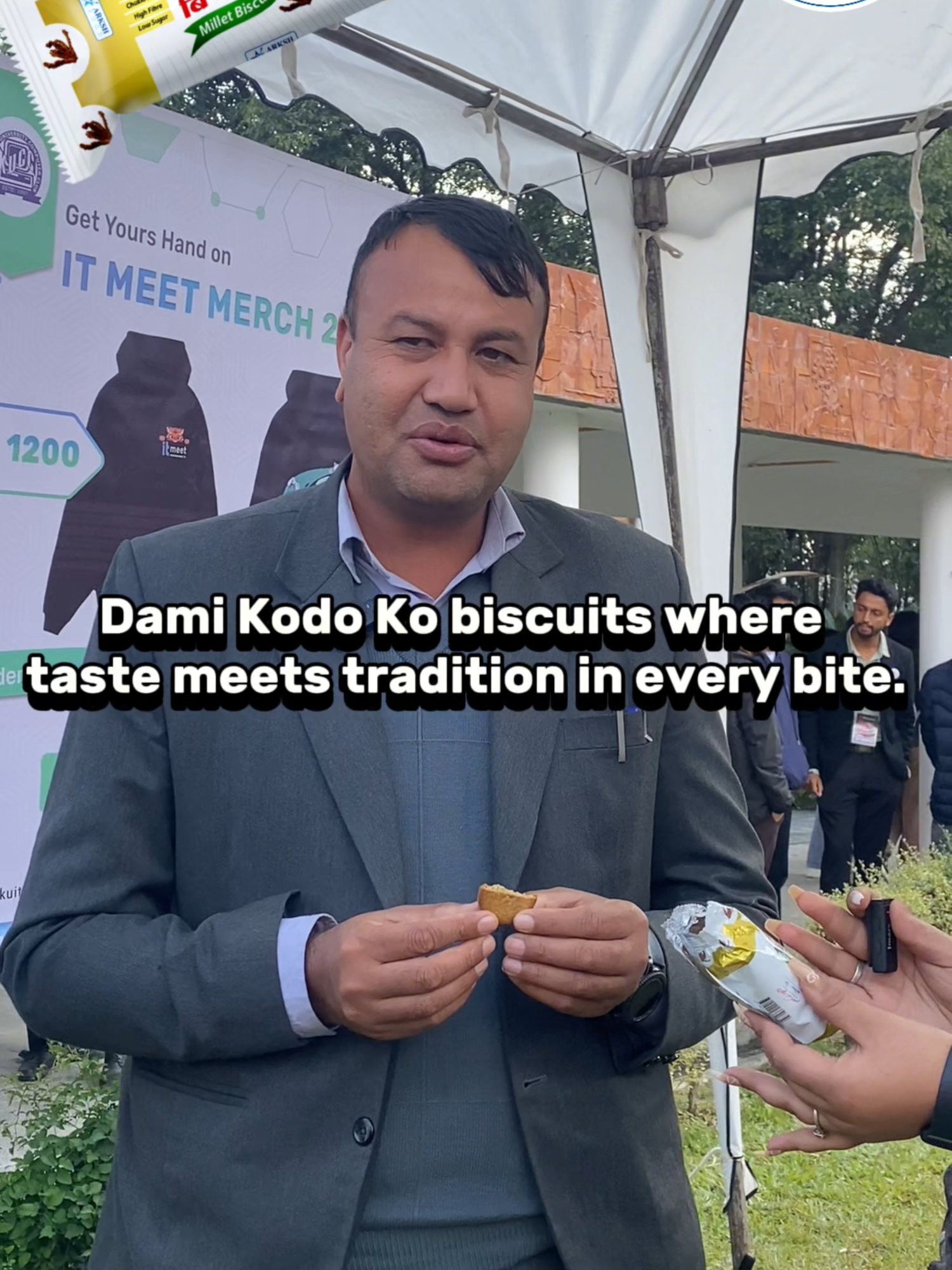 Dami Kodo Ko biscuits where taste meets tradition in every bite. 📞 Contact us: 014002049/50 📸 Follow us: instagram.com/arksh.food 👍🏻 Like us: https://www.facebook.com/Arksh.Food/ 📍 Flagship Store : Trisara, Lazimpat, Kathmandu 👉 https://maps.app.goo.gl/3NdFw2VGMD2hiG8c6?g_st=ic 🛒 Get Special Discounts and Vouchers on Daraz 👉 https://www.daraz.com.np/shop/arksh-food #ArkshFood  #KodokoBiscuits #KodokoCookies #CrispyDelight #SweetMoments #SnackTime #TasteTheJoy #DaamiKodo #HealthyEating #NepaliSnacks #LocalFlavors #FoodLovers #HealthySnacking #Daraz #ArkshGroup  #fyp  #viralvideo #trendingnow #foryoupage #explorepage #tiktoknepal