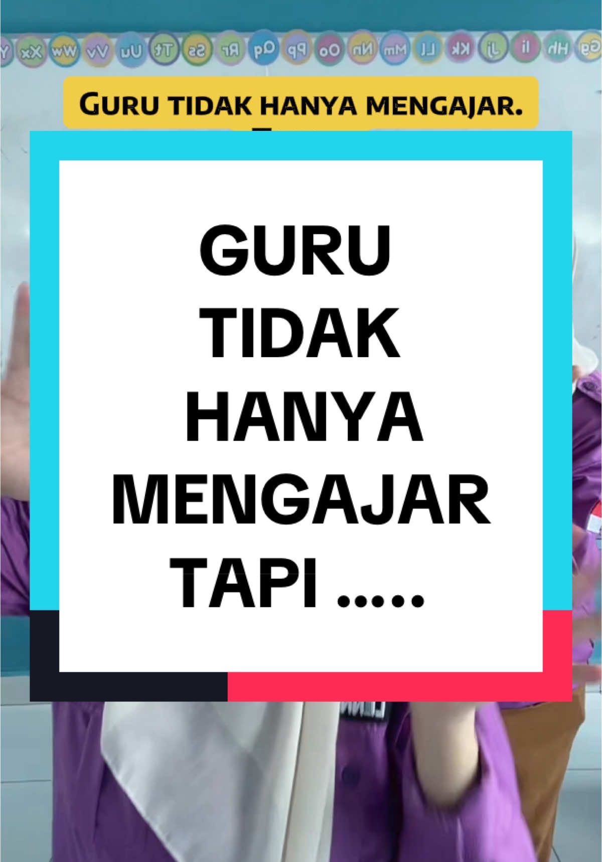 Guru tidak hanya mengajar. Tapi… #guru #gurusd #gurukelas #sdnegeri173palembang #fyp