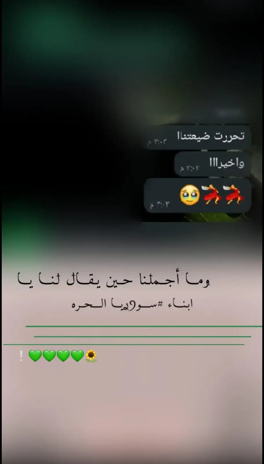 وهيكاااا#💚💚💚💚❕ . . .#fyp #ادلب #