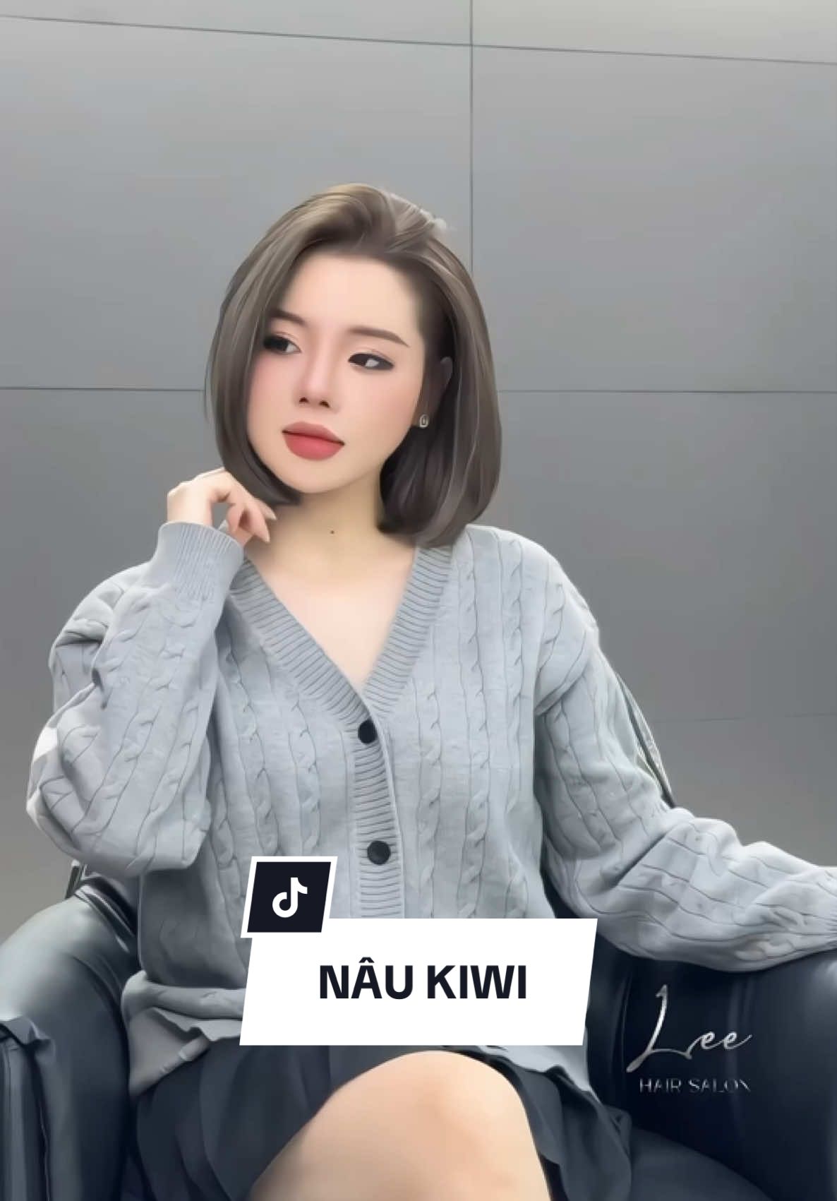 🎄DUỖI NHUỘM THUẦN CHAY 🥝 🍸Duỗi bob x Nâu Kiwi x Tăng Ngọc Tuyết Chiếc tóc biến hình cho các chị em trẻ ra 10 tuổi luôn🌱 #xuhuong #leehairsalon #73ToHieu #Caugiay #douyin #hotgirl #naukiwi #duoithuanchay #nhuomthuanchay #shorthair #tangngoctuyet 