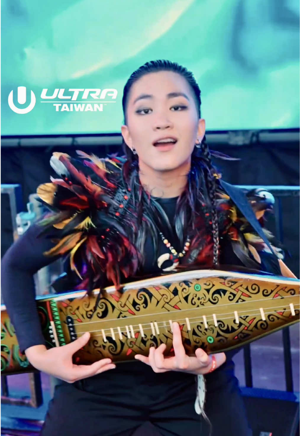 @Ultra Taiwan RECAP:  Moments like these remind me that music is the most intimate universal language. See you again soon, Taiwan! 🌎 This song “The Revival” is out now (link in bio) Full outfit by: @HouseOfAntara #ethnicinstruments #throatsinging #liveshow #liveactdj #livemusic #edm #therevival #bellesisoski #borneo #sarawak #originalmusic #melodictechno #ethnictechno #ultra #ultrataiwan 