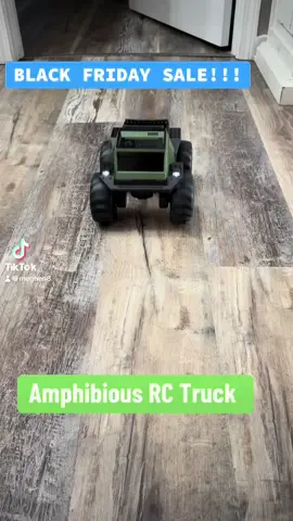 Amphibious truck #rctruck #remotecontroltoy #boys #christmas #fyp #falldealsforyou #tiktokshopblackfriday #tiktokshopcybermonday #tiktokshopholidaydeals 