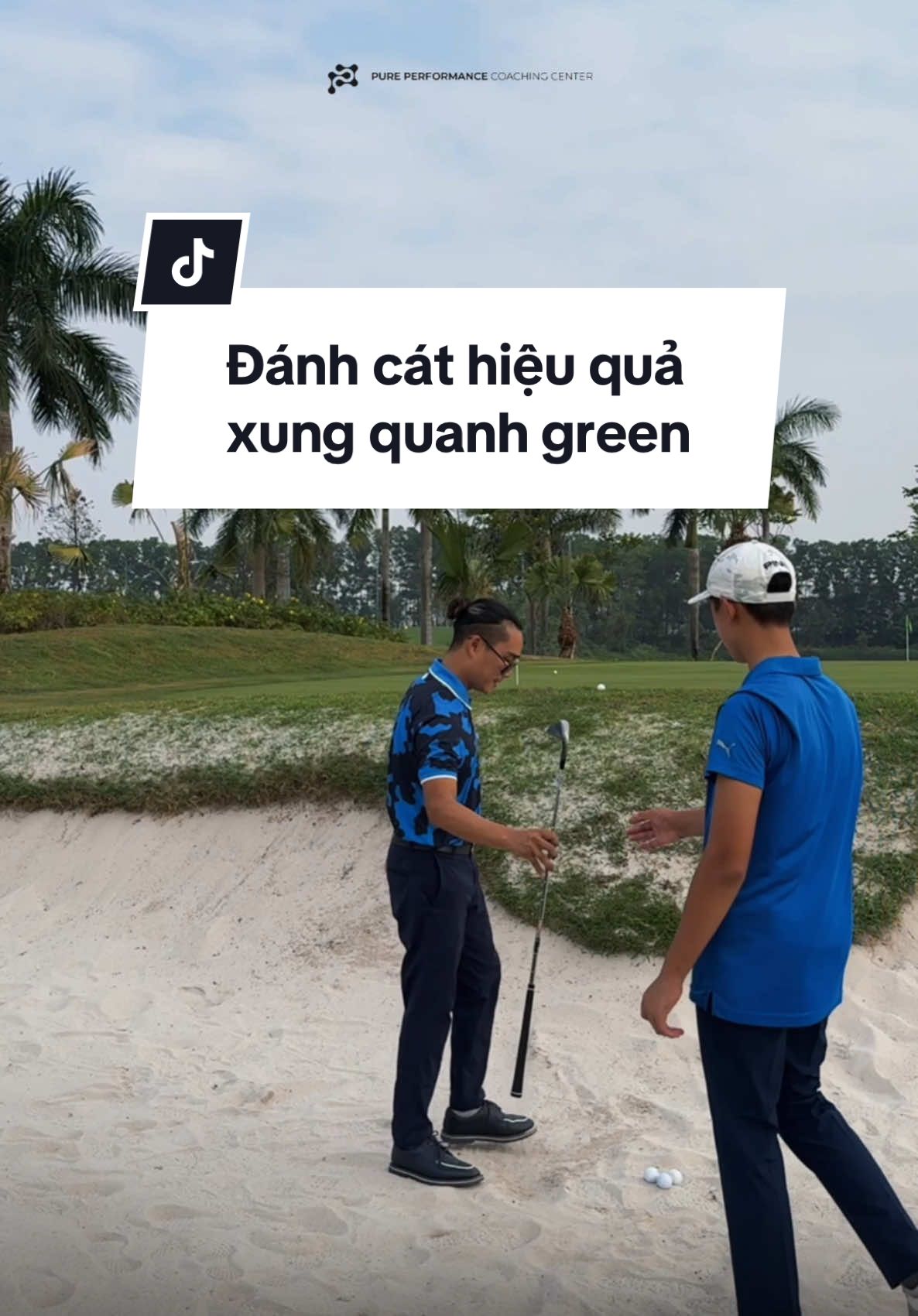 ⛳️ [BUNKERS] Một trong những cú đánh khó mà chúng ta phải đối mặt trên sân golf đến từ hố cát. Và mục tiêu trong tình huống này là đưa bóng ra khỏi hố cát và lên green 👉 Video này huấn luyện viên Trung Trương đã hướng dẫn học viên xây dựng kĩ thuật nhất quán giải thoát tình huống bóng trong bẫy cát 🐳 Bạn hãy lưu ngay video này lại và cùng luyện tập nhé #Pureperformance #puregolfvn #họcgolf #uytín #golf #golfer #chỉnhswing #đánhgolf #trungtruonggolfcoach #sửaswing #dạygolf #golfervietnam 