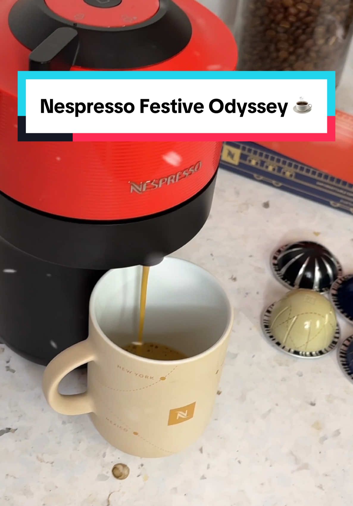 The festive countdown is almost here! ✨ Discover irresistible #coffee surprises every day with @Nespresso. PS: don’t forget to recycle ☕️ #adventcalendar #opening #nespresso 