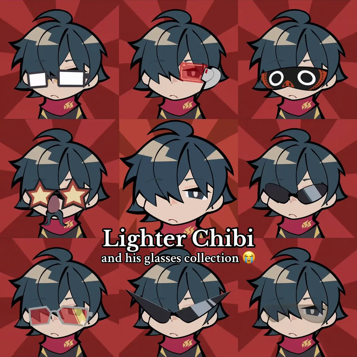 Lighter chibi is the cutest bean 😭❤️ hint: there is a dragonball reference!  #lighter #lighterzenlesszonezero #zzzero #hoyocreators 