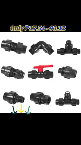 PER PCS PE Compression Fittings for pe and pvc pipes 1/2