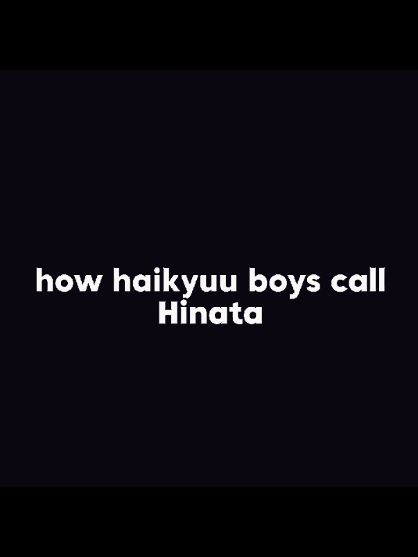 Hinata🙂‍↕️ #montii#haikyuu#haikyuuedit#animeedit#hinatashoyo#kageyamatobio#kenmakozume#ushijimawakatoshi#oikawatooru#hoshiumikourai#bokutokoutarou#miyaatsumu 