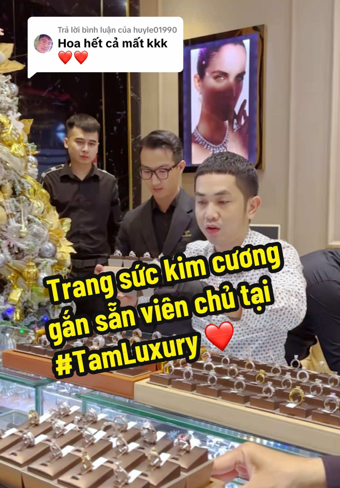 Trả lời @huyle01990 Trang sức kim cương gắn sẵn viên chủ tại #TamLuxury ❤️ #TamLuxuryVN #TamLuxuryChanel #TamLuxuryDiamondJewelry #TamLuxuryHonCaMotChuTam #CongtyTNHHTamLuxury #KimCuong #Kimcuongthiennhien #NocNhaTamLuxury 