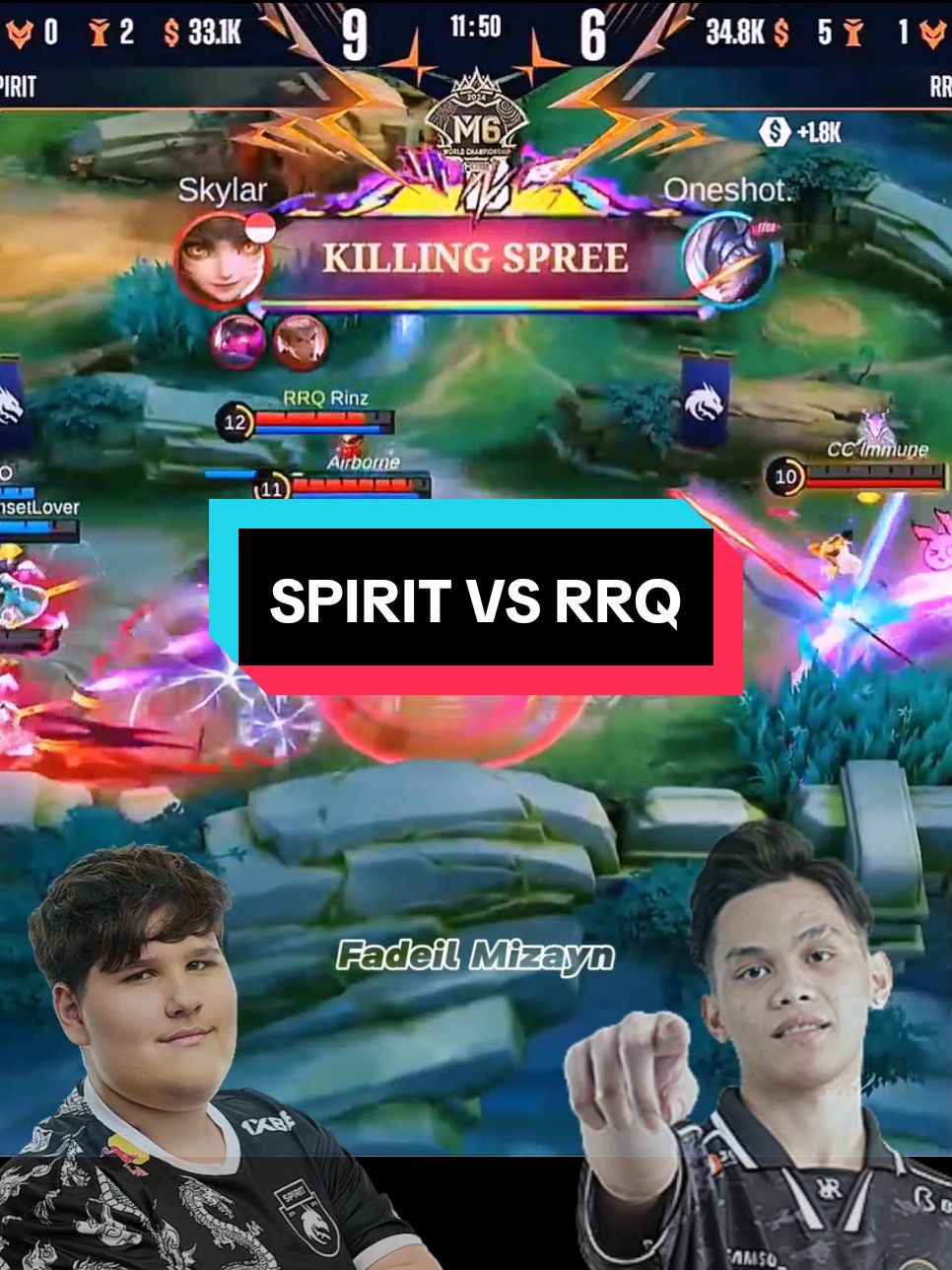 This is captain skylarr, wanwan skylarr keren!! Team Spirit vs RRQ Hoshi Game 1 M6 Swiss Stage D2 #MLBBM6TorchRelay #GreaterThanEver #M6nyalaIndonesia #MLBBM6 #M6 #RRQ #vivarrq 