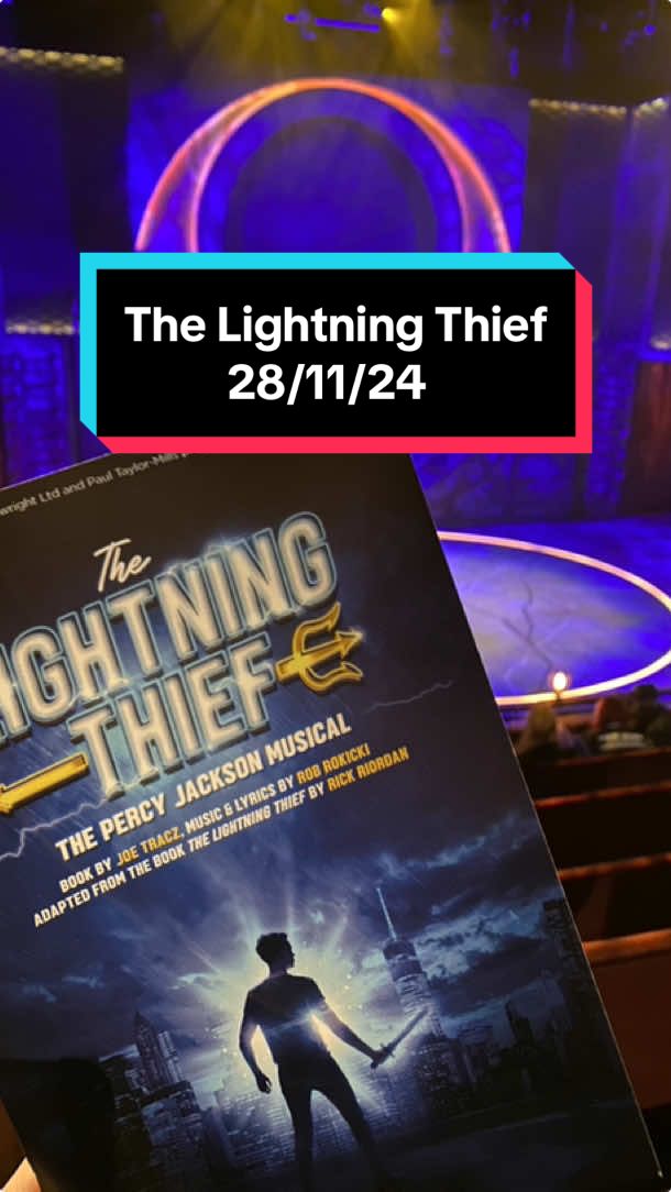 THE LIGHTNING THIEF: THE PERCY JACKSON MUSICAL - The Other Palace 🎭 {PR/Gifted} - A show I’ve been wanting to come over here for a while, and I can happily report that it was 100% worth the wait! @The Lightning Thief Musical @adventures in theatreland 🎭✨  - - - #percyjackson #lightningthief #thelightningthief #musical #musicals #theatre #musicaltheatre #stage #stagey #theatrekid #theatrenerd #theatregeek #theatreblog #theatreblogger #critic #theatrecritic #review #theatrelife  #london #westend #offwestend #fy #fyp 