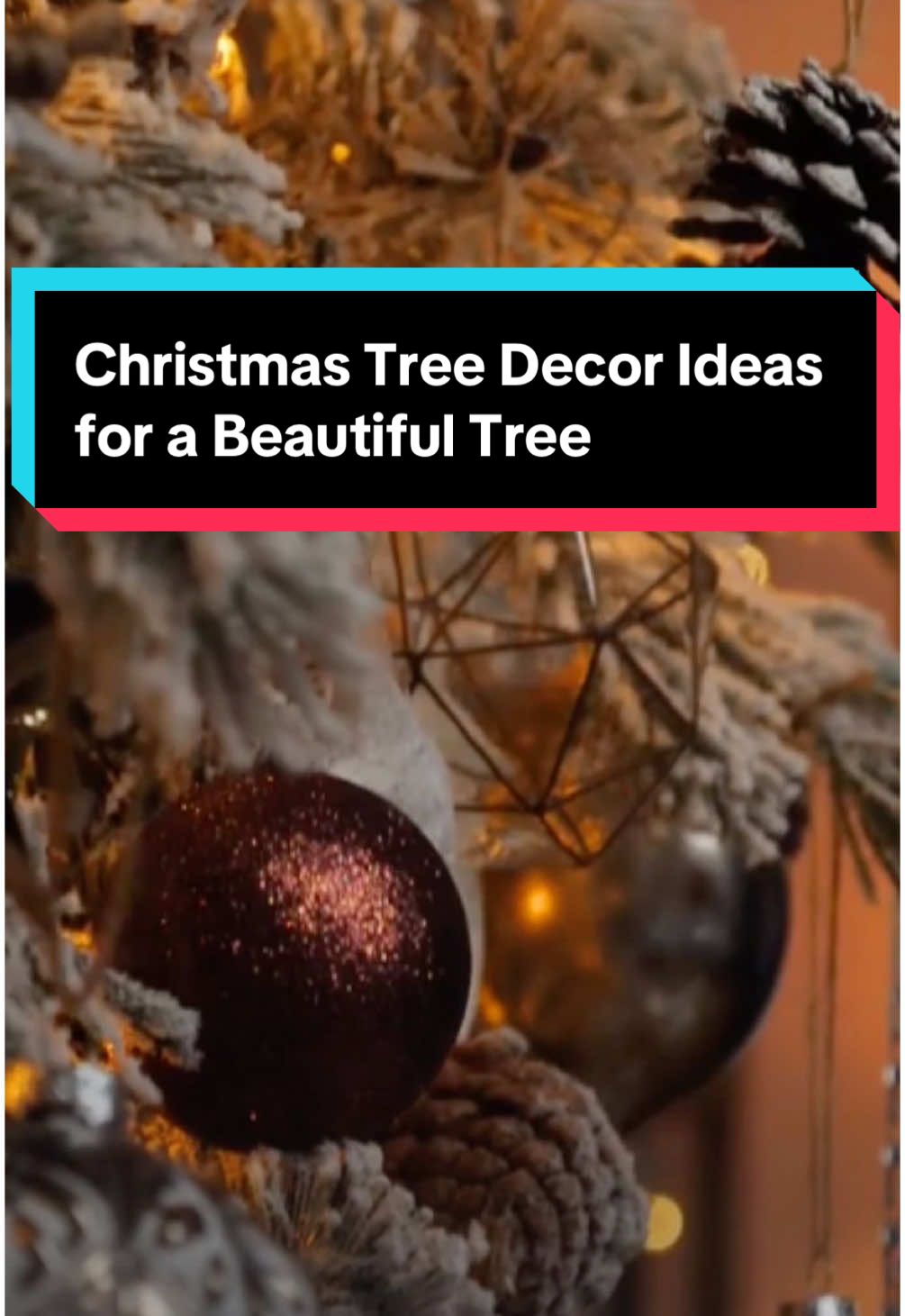 Go nostalgic with silver tinsel or fresh with lots of bows for your Christmas tree this year! Head to the link in our bio for major Christmas tree decorating inspiration for your best tree yet.🎄 #TheSpruce #homedecor #Home #holidaydecor #christmastree  - video via olia danilevich / Pexels