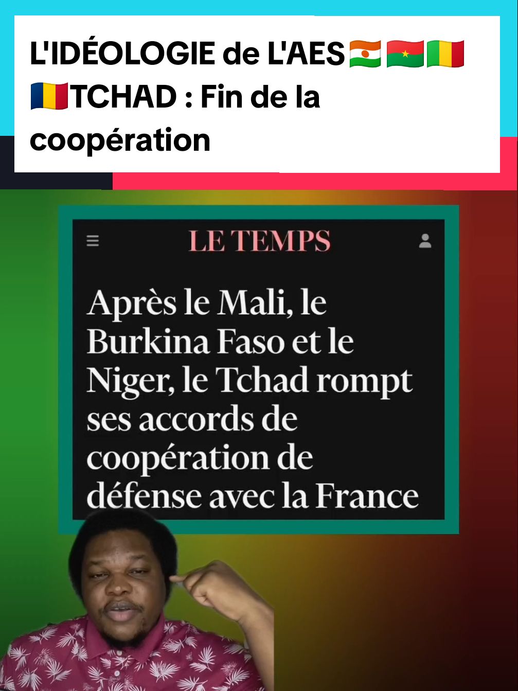 L'IDÉOLOGIE de L'AES🇳🇪🇧🇫🇲🇱    🇹🇩TCHAD : Fin de la coopération #tchadien🇹🇩tiktok #tchadienne🇹🇩 #tchadiangirl🇹🇩 #tchadien #malitiktok🇲🇱 #malitiktok #macrondestitution #macrondemission #francetiktok🇨🇵 #francetiktok🇫🇷 #francetiktok #donaldtrump2024 #poutine🇷🇺 