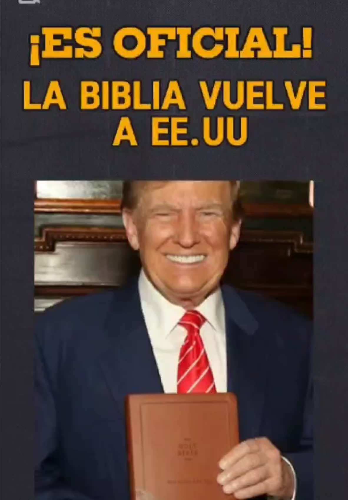 😱INCREÍBLE EEUU🇺🇸 VUELVE A LA BIBLIA #reelsfbシreelsviral #viralreels #Israel #fyp #jovenescatolicos #Dios #poder #tierra #jovenescristianosunidos #cristianos #BibliotecaDigital #biblia #DiosTeDice #LaBibliaEnTuVida #escrituracreativa #Misterio #MisteriosLuminosos #datoscuriosos 