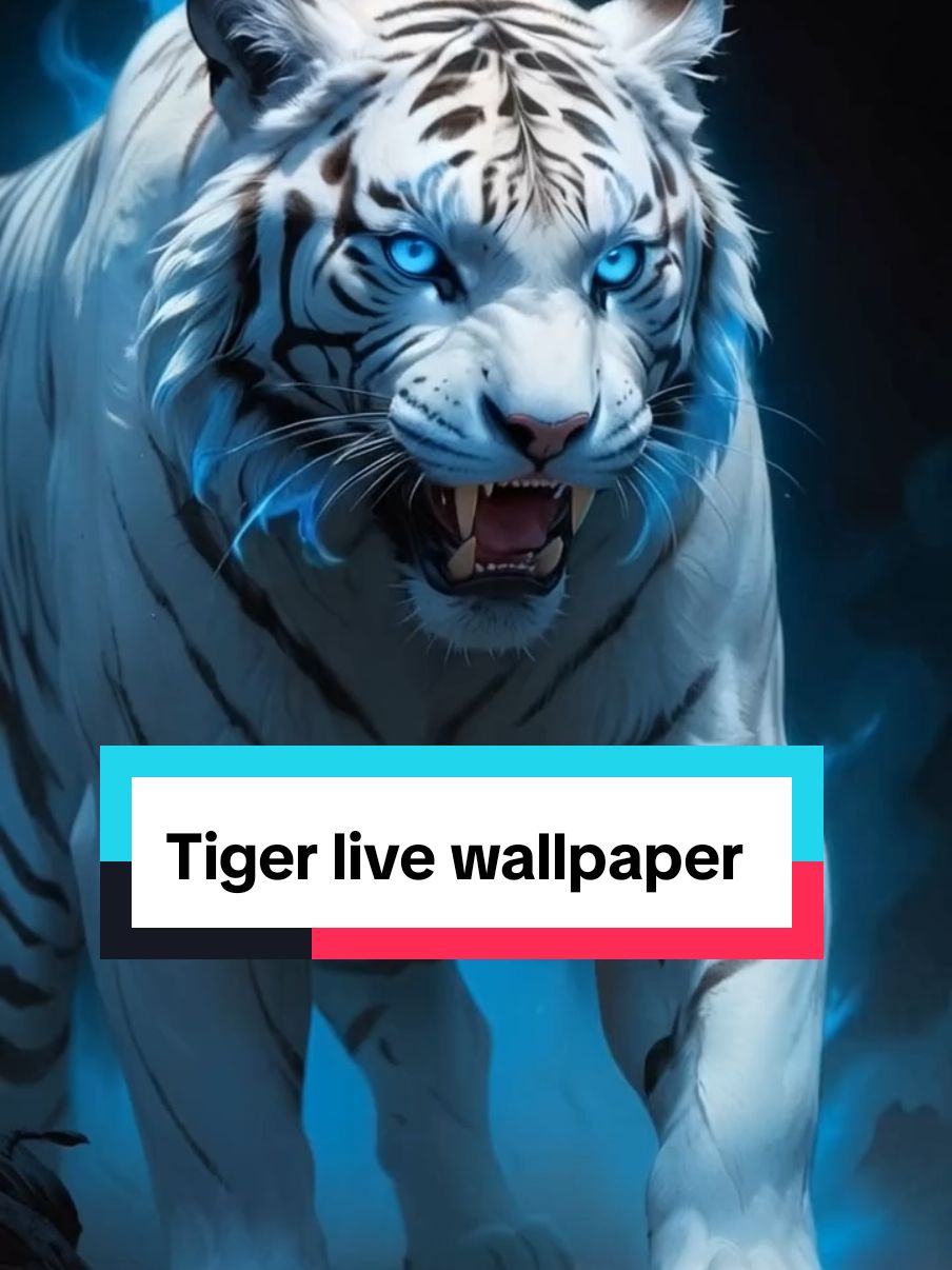 Tiger live wallpaper  #fondodepantalla #3dwallpaper #livewallpaper #4kwallpapers #ai #fyp #tiger #tigre 