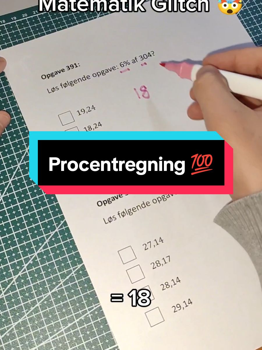 Procentregning 💯  @Martinjohanneslarsen kan... du... hjælpe... her...?  #lærpå60sekunder #matematik #læring #danmark 