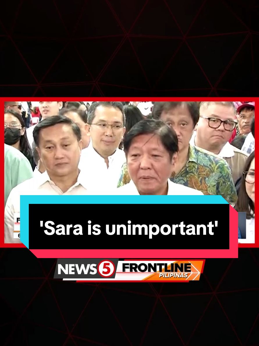 Kinumpirma ni Pres. Bongbong Marcos na tinext niya ang mga kongresista na ‘wag nang ituloy ang pagpapa-impeach kay Vice Pres. Sara Duterte. Aniya, hindi importante ang bise at aksaya lamang sa panahon ang pagpapatalsik sa kanya. #FrontlinePilipinas #News5 #BreakingNewsPH 