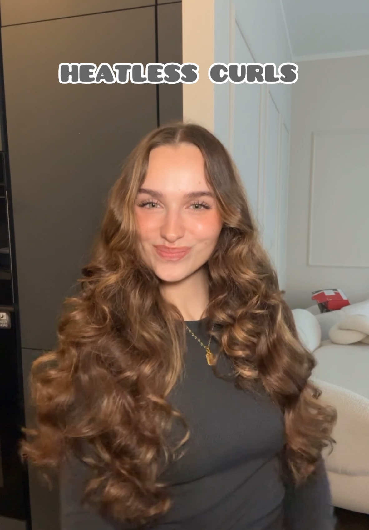 Heatless curls ❤️