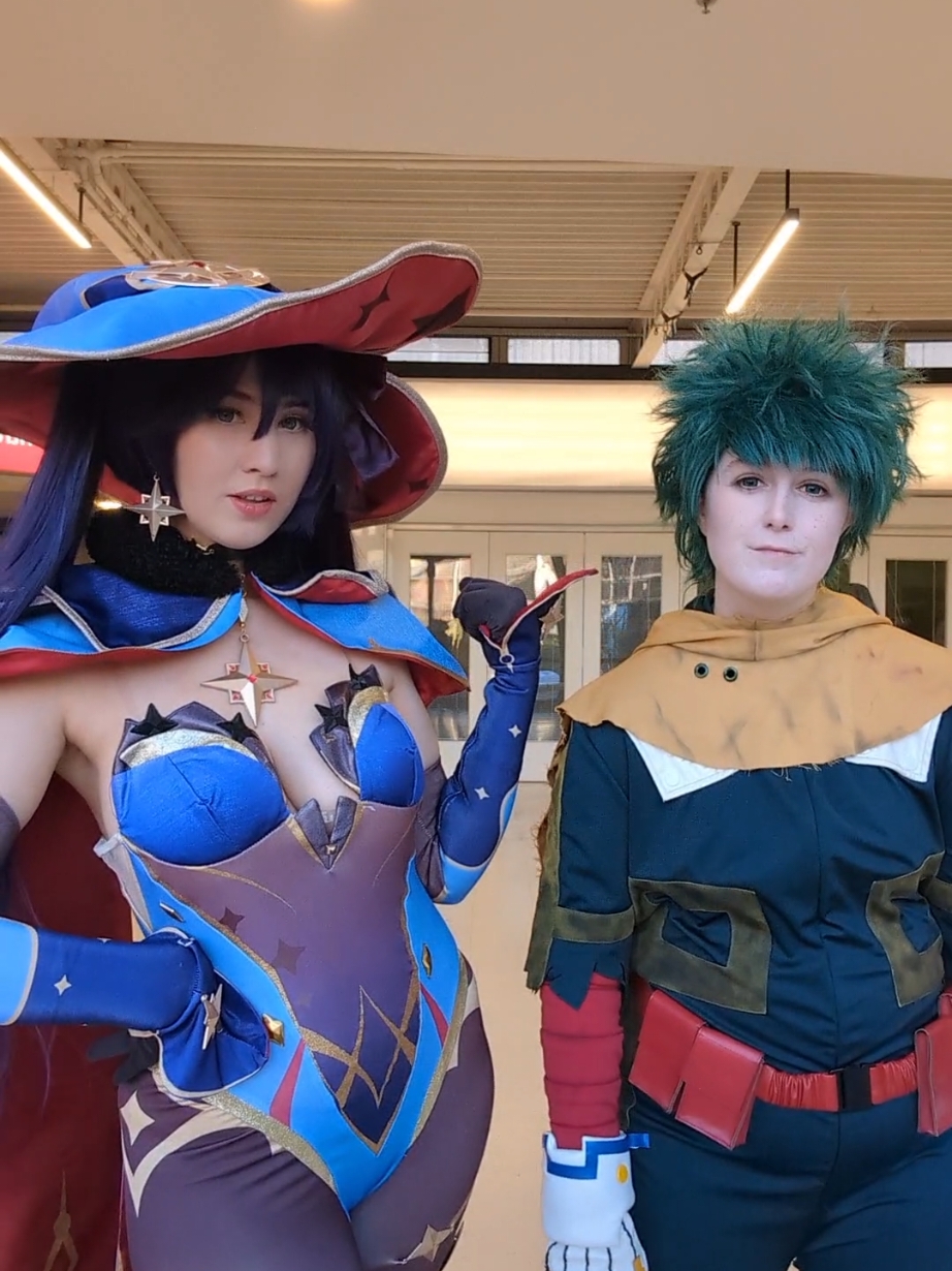 We only lasted 5 hours out of 8 but we had a good time! Crashing at the hotel ready for Saturday 😆🫶🏻 #comiccon #birminghammcm #mcm #mcmbirmingham #monamegistus #monamegistuscosplay #izukumidoriya #izukumidoriyacosplay #myheroacademiacosplay #GenshinImpact #genshinimpactcosplay 