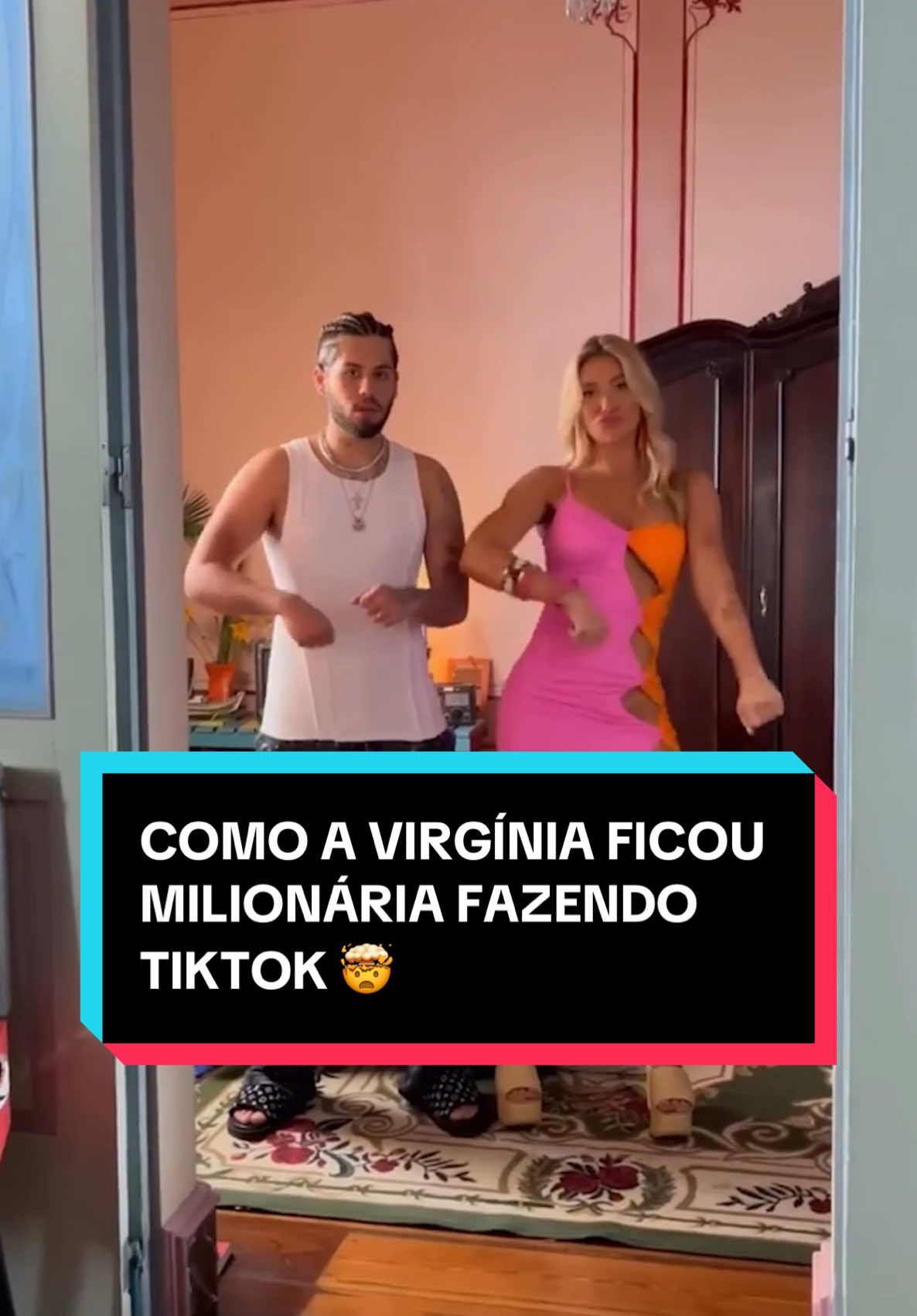 COMO A VIRGÍNIA FICOU MILIONÁRIA FAZENDO TIKTOK #empreendedorismo #negocios #educacaofinanceira #investimentos #ficarrico #dinheiro #heyinvestidor 