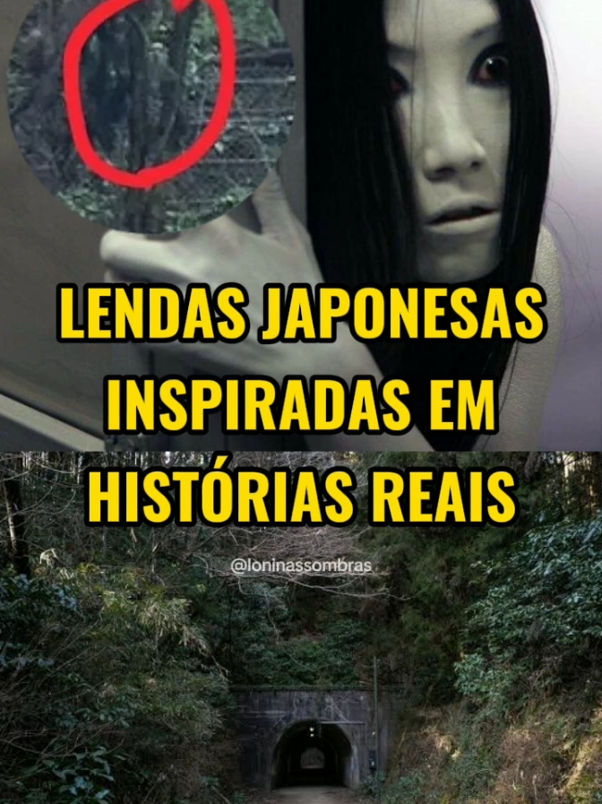 Lenda do Túnel Komine. #lendasurbanas #japão #historiasdeterror #assombração #serialkiller #medo #foryour #fyp #viraliza 