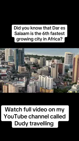 Dar es salaam #citiesinafrica #tanzania #tanzaniatiktok #viral #africanow #fyp #dudytravelling