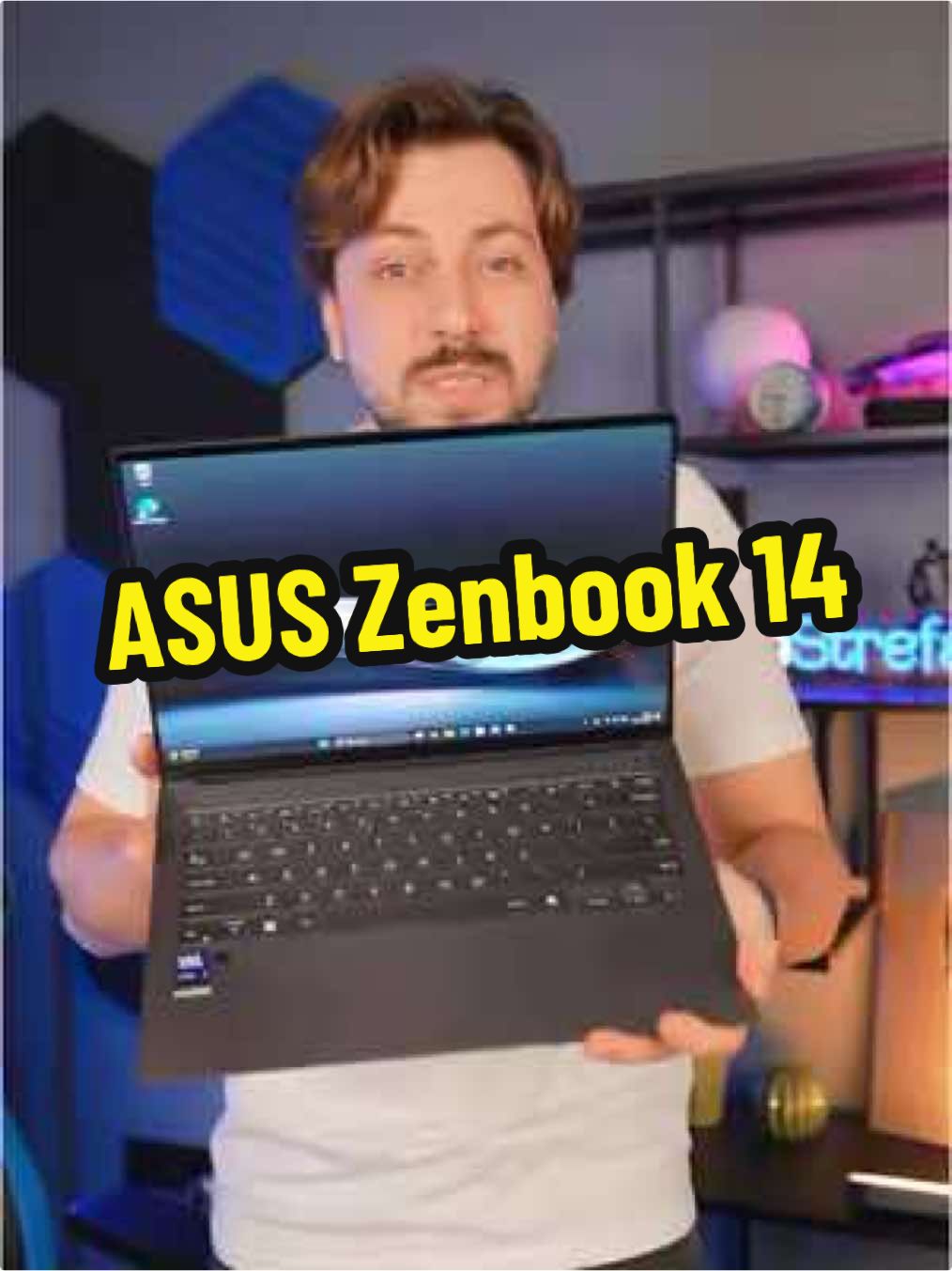 Ten laptop jest naprawdę lekki! 