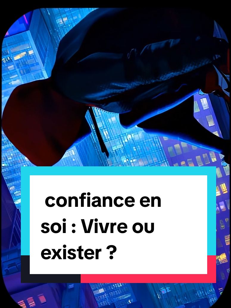 Tout part de la confiance en soi. Rien ne se fait sans confiance en soi. Oublier le regard des autres, oublier la peur de l'échec, pour vivre et pas seulement exister #confianceensoi #citation #motivation 