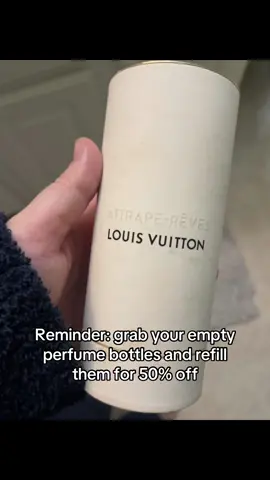 50% off 🙌 It will always be my favorite perfume. #louisvuitton #lv #perfume #scent #perfumetiktok #perfumetok 