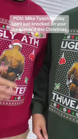 If you’re big fan Mike Tyson, you can’t miss this shirt in Christmas 🤣#tiktokshop #fyp #tiktokshopblackfriday #tiktokshopblackfriday #miketyson #miketysonboxing #christmas 