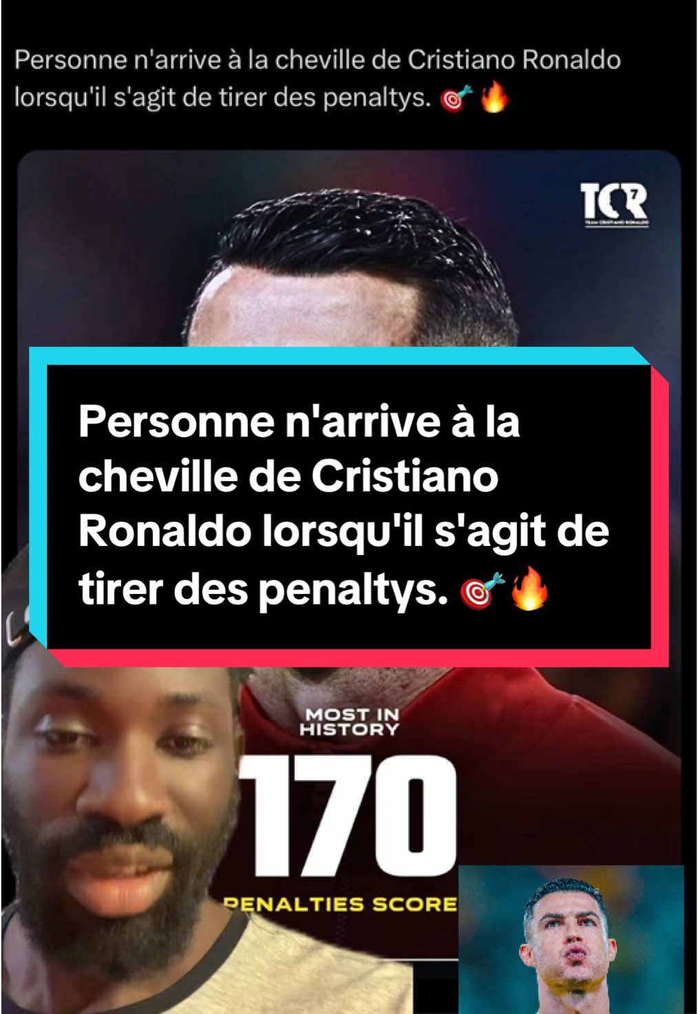 Personne n'arrive à la cheville de Cristiano Ronaldo lorsqu'il s'agit de tirer des penaltys. 🎯🔥